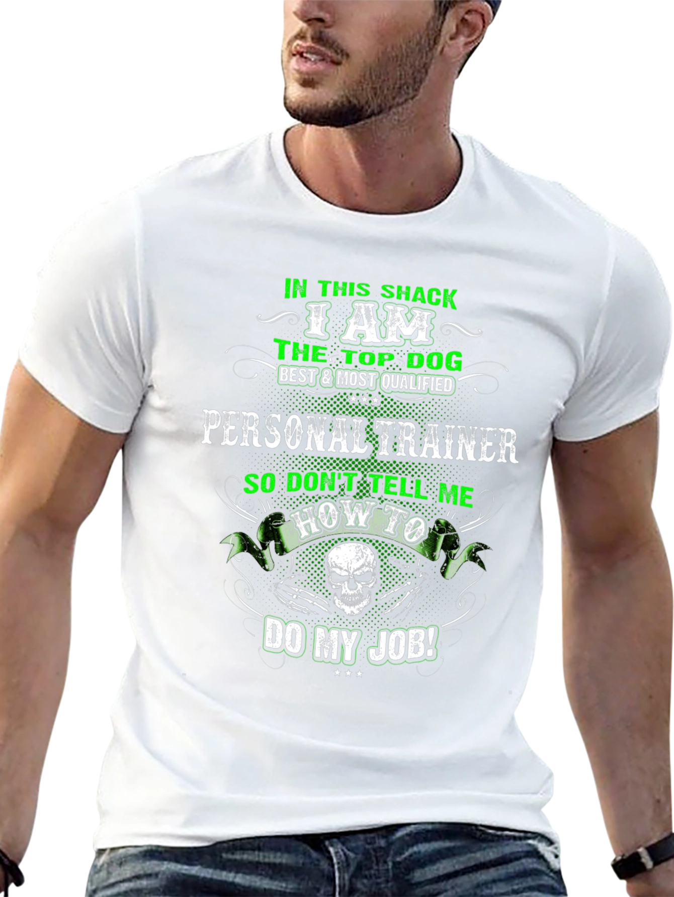 Top Dog Personal Trainer Graphic Tee