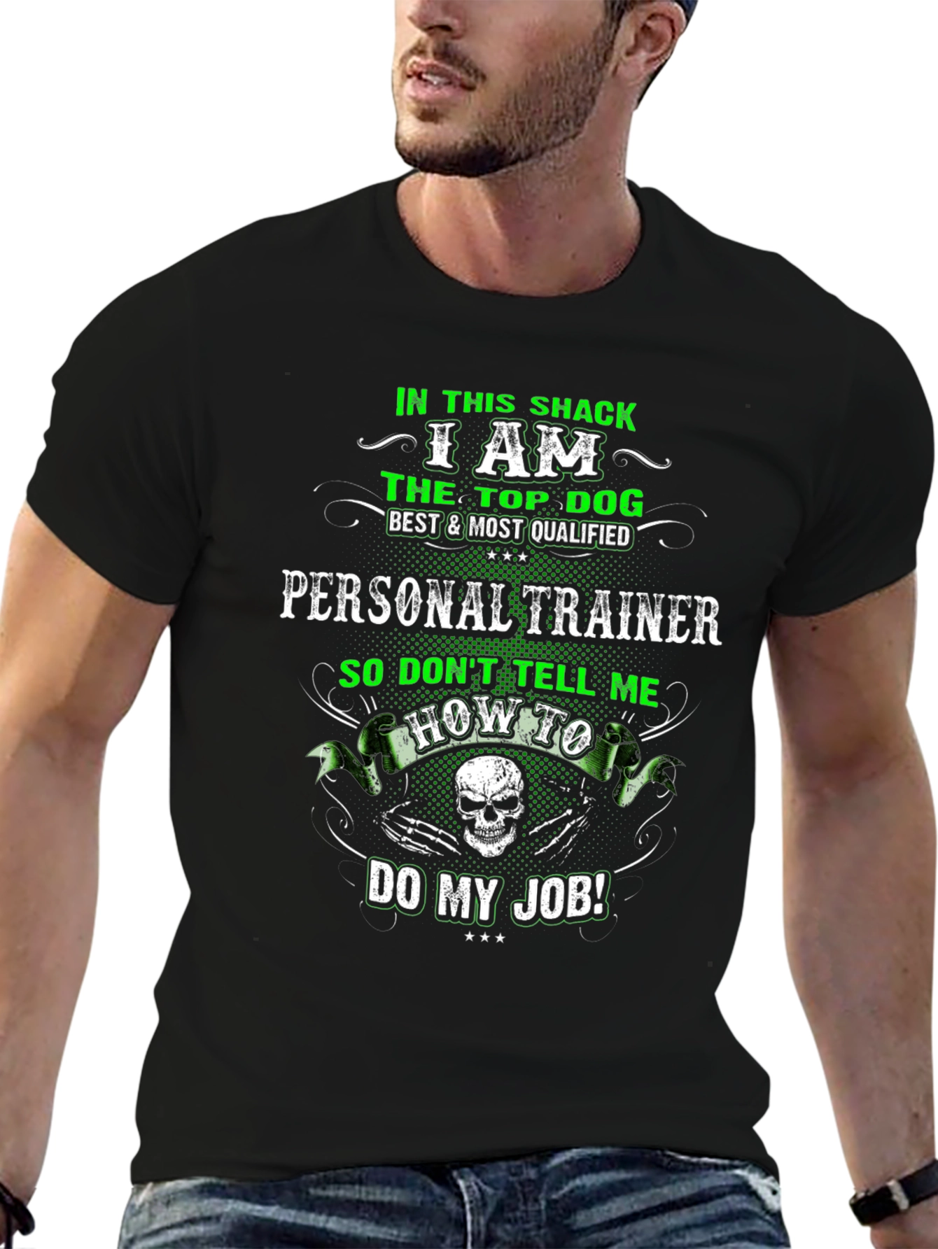 Top Dog Personal Trainer Graphic Tee