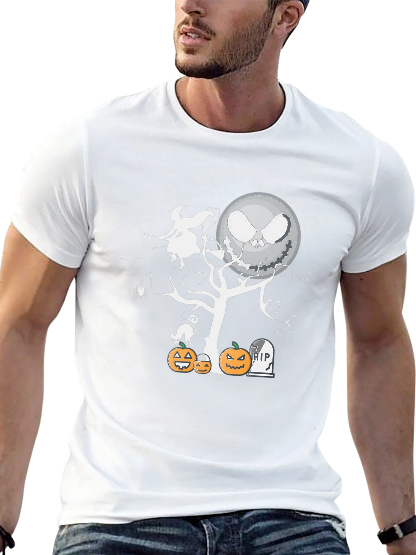 Halloween Graphic Tee - Spooky Season Shirt