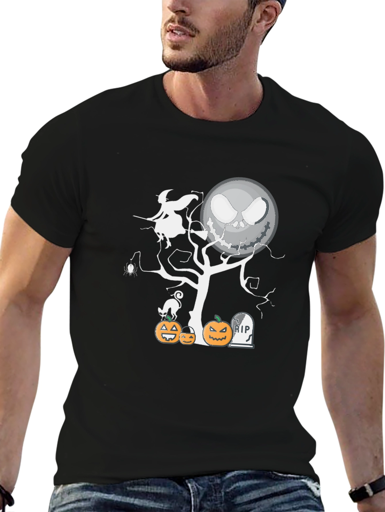 Halloween Graphic Tee - Spooky Season Shirt