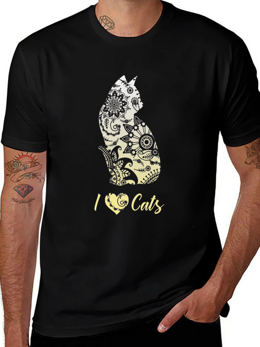 I Heart Cats Graphic Tee