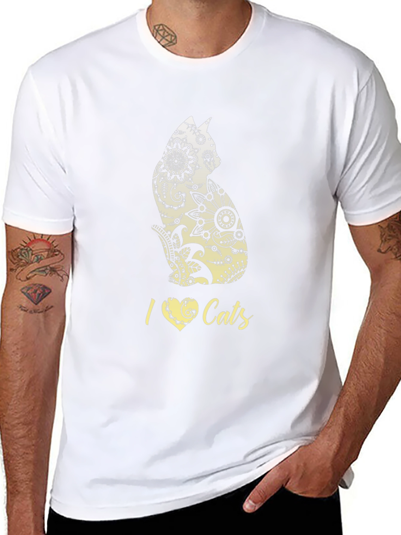 I Heart Cats Graphic Tee