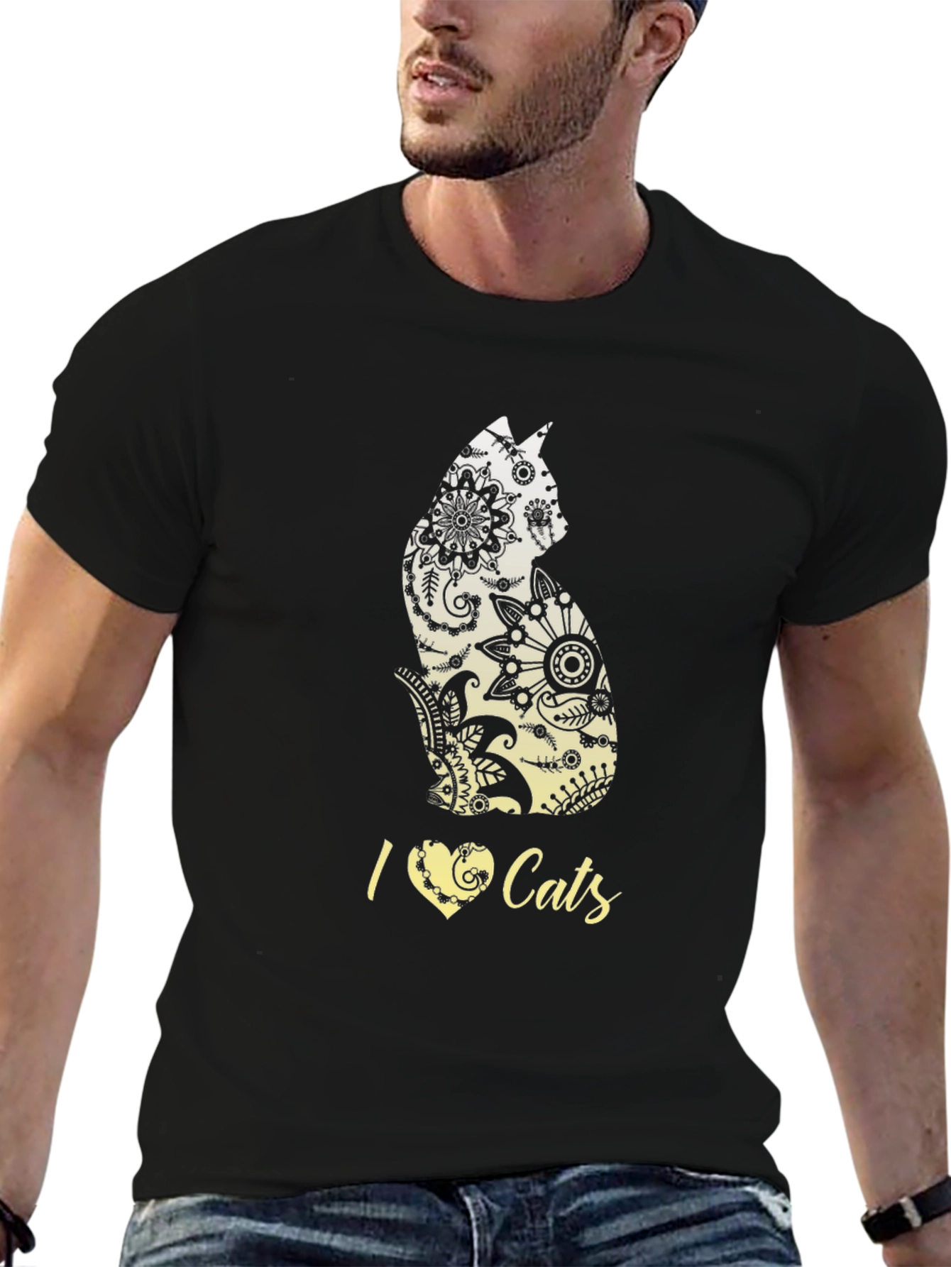 I Heart Cats Graphic Tee
