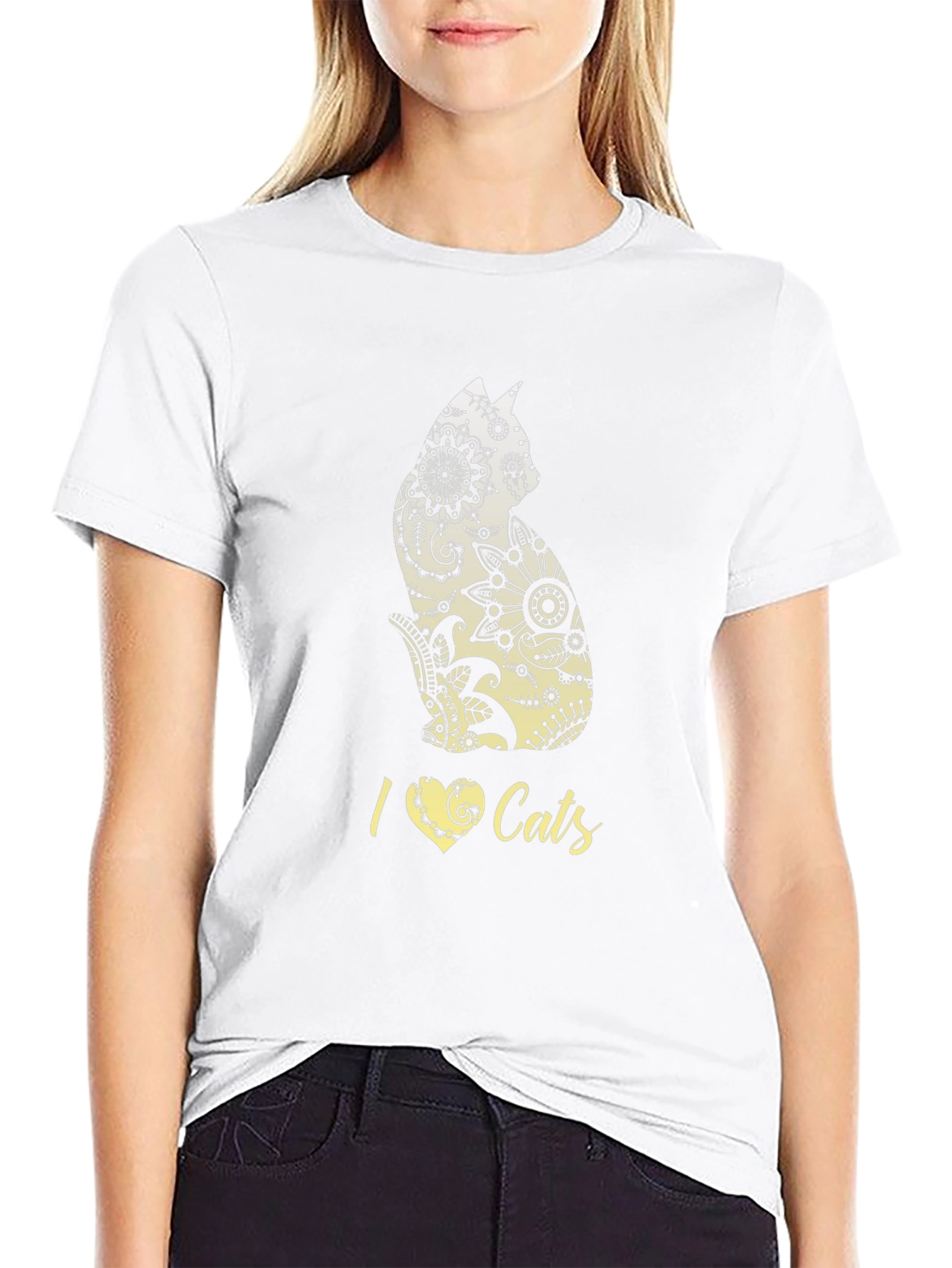 I Heart Cats Graphic Tee