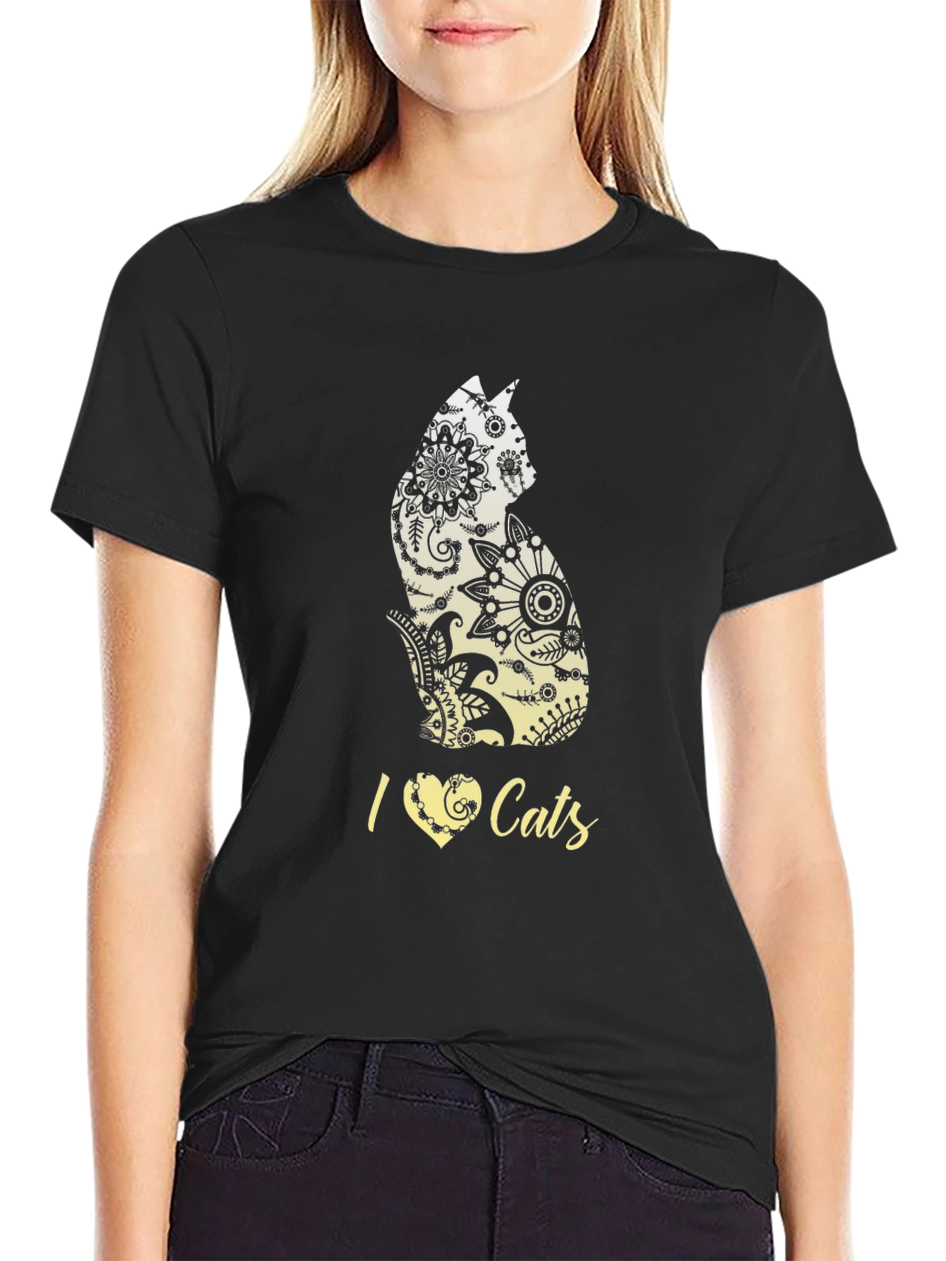 I Heart Cats Graphic Tee