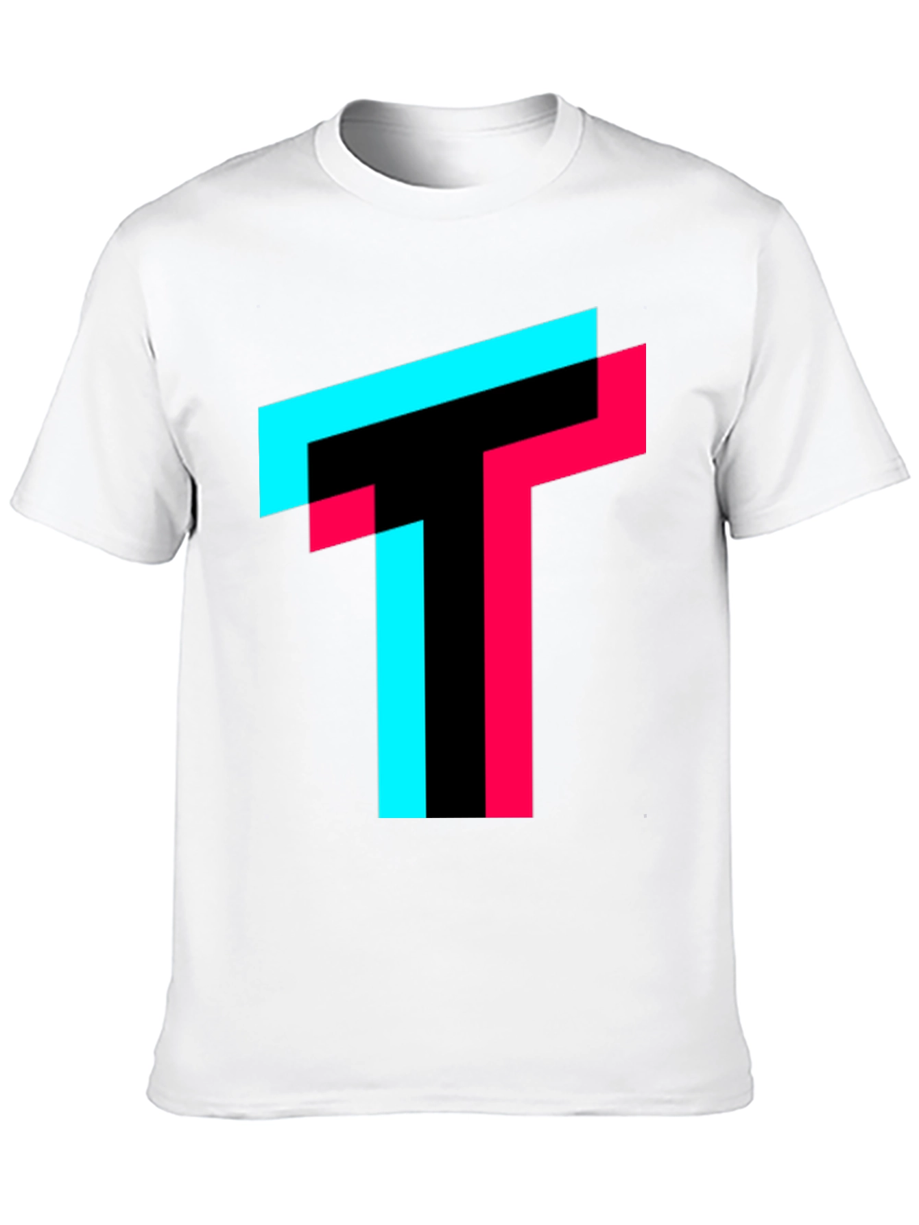 Trendy TikTok Inspired Graphic Tee - Black