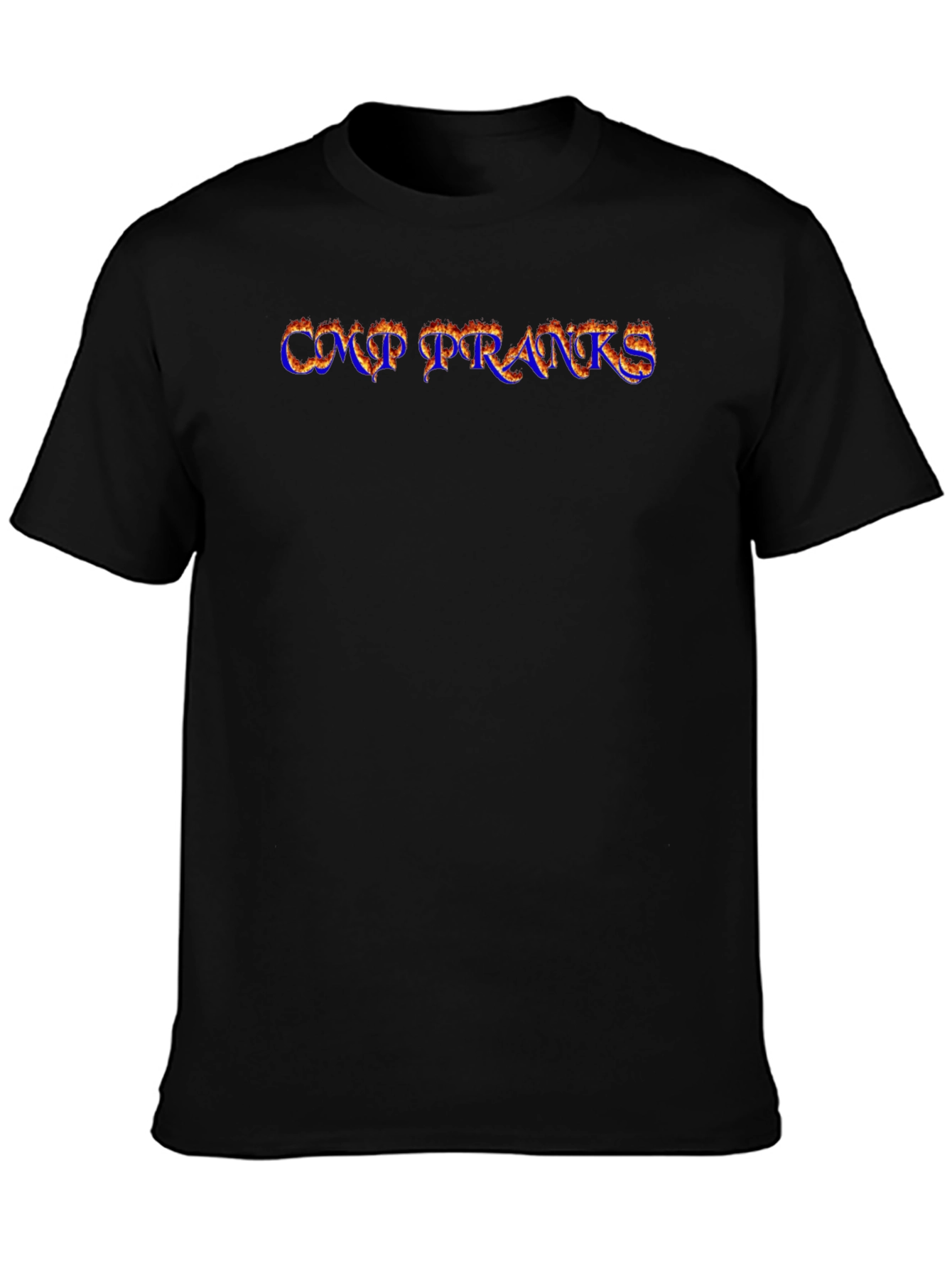 Cool Pranks Graphic T-Shirt - Black