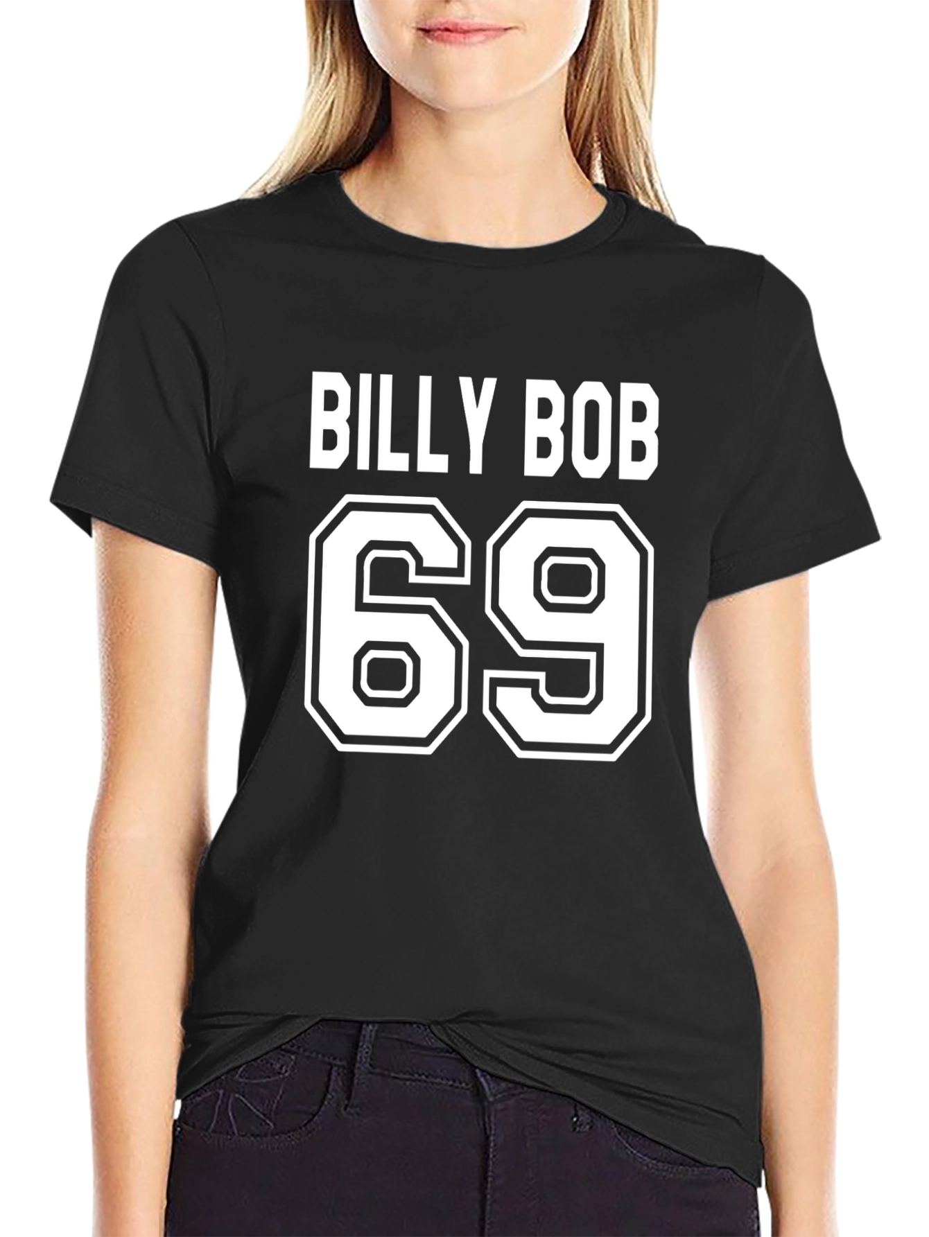 Billy Bob 69 Black T-Shirt