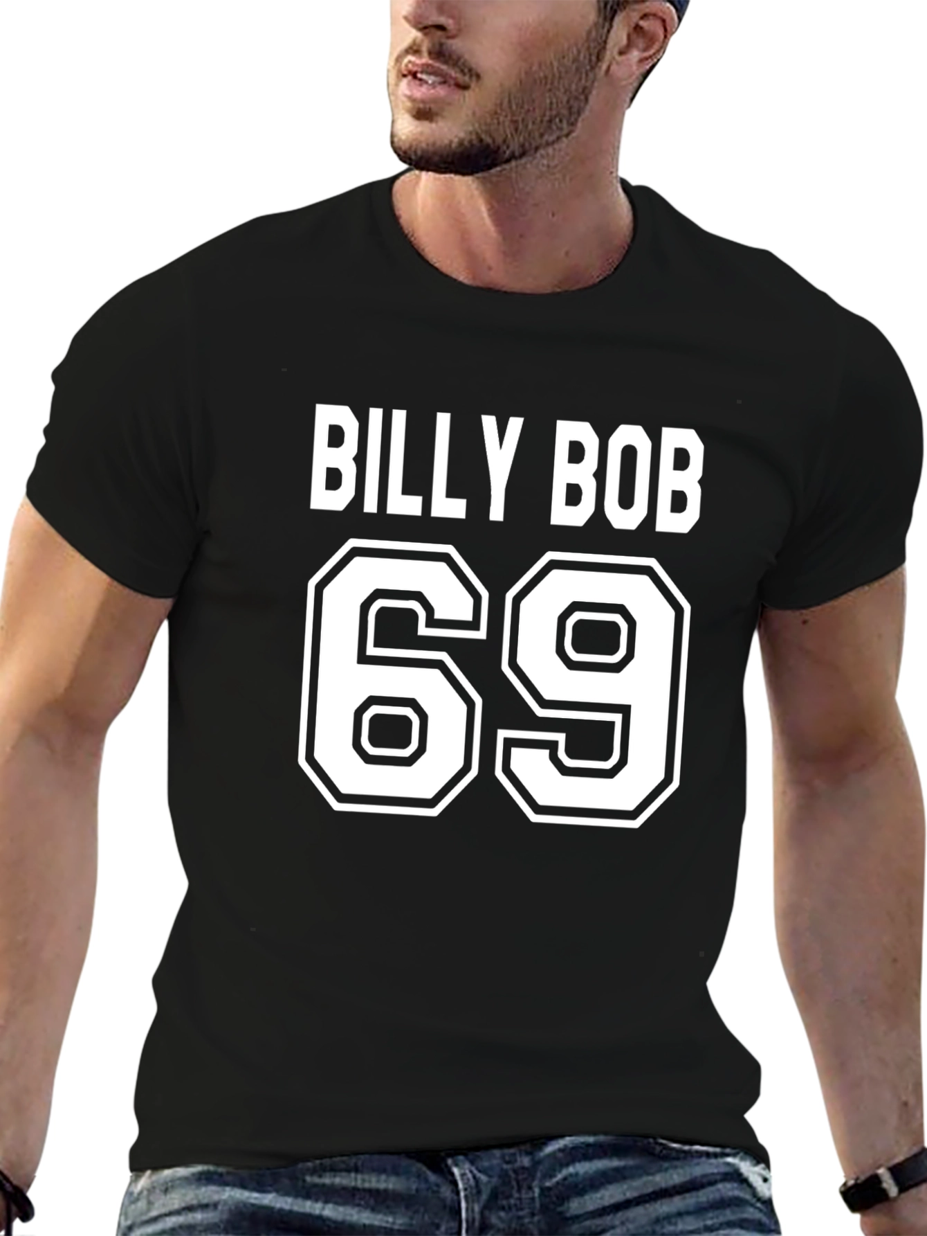 Billy Bob 69 Black T-Shirt