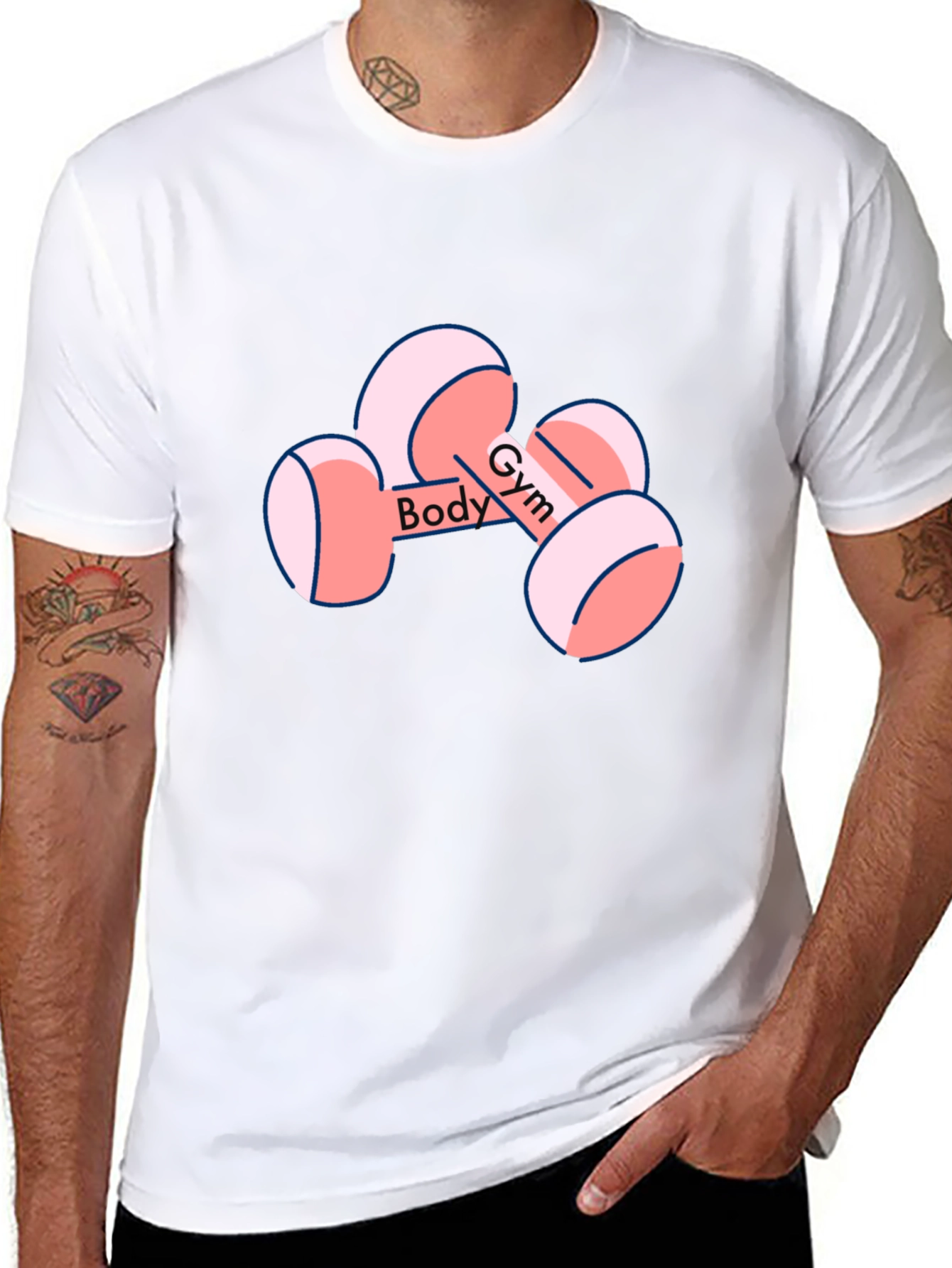 Body Gym Black T-Shirt