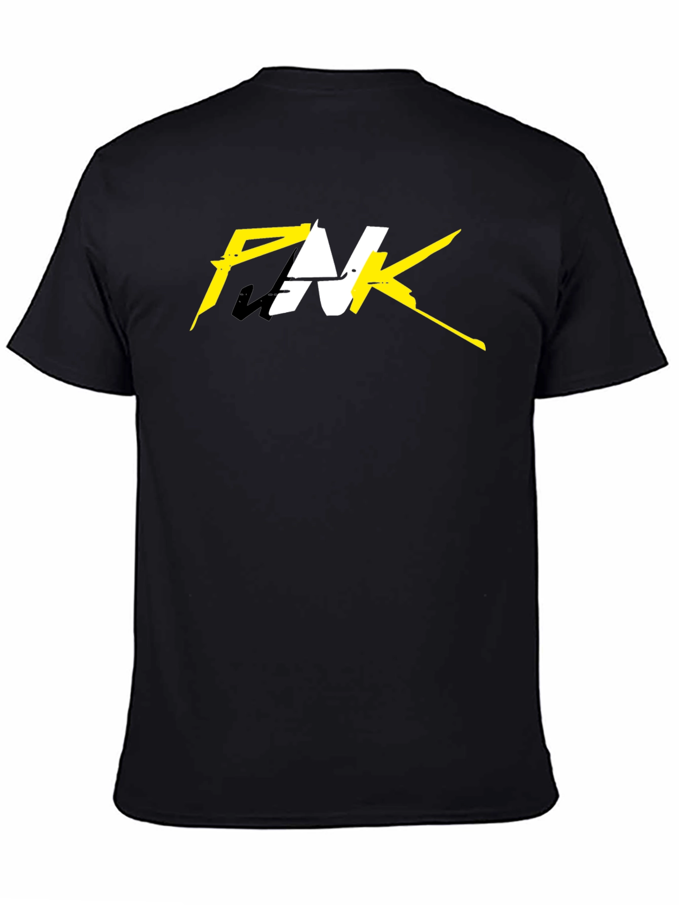 Cyberpunk Inspired Graphic Tee - Black Cotton T-Shirt