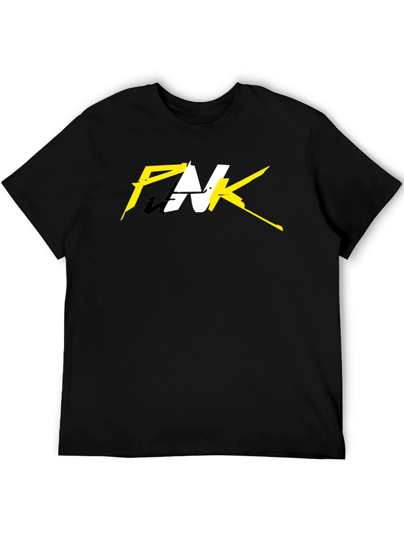 Cyberpunk Inspired Graphic Tee - Black Cotton T-Shirt