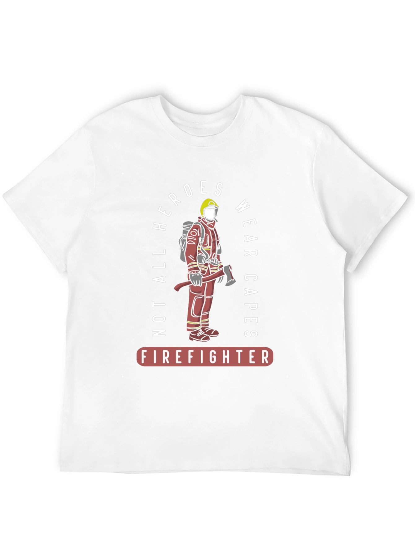 Firefighter Hero Graphic T-Shirt
