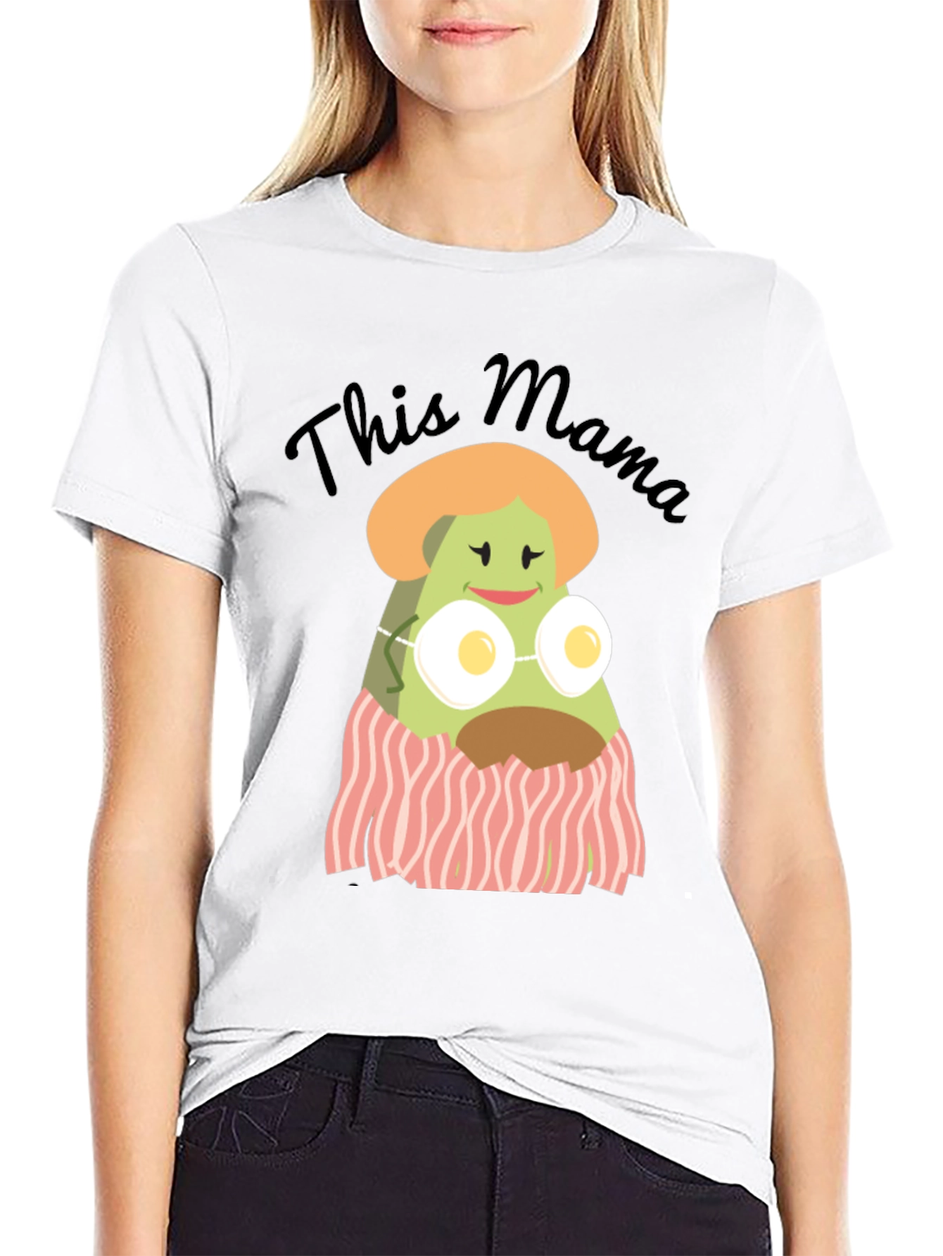 Funny Avocado Mama T-Shirt