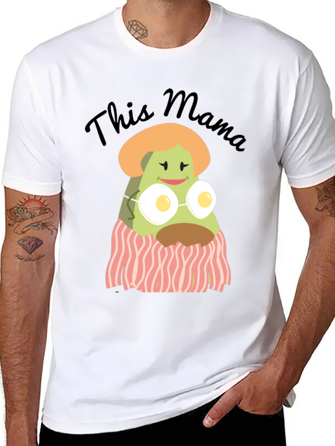 Funny Avocado Mama T-Shirt