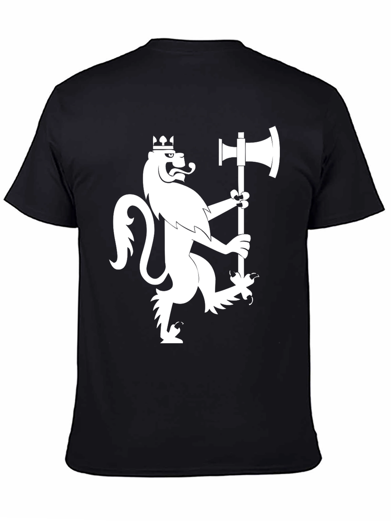 Lion Rampant Axe Graphic Tee - Black