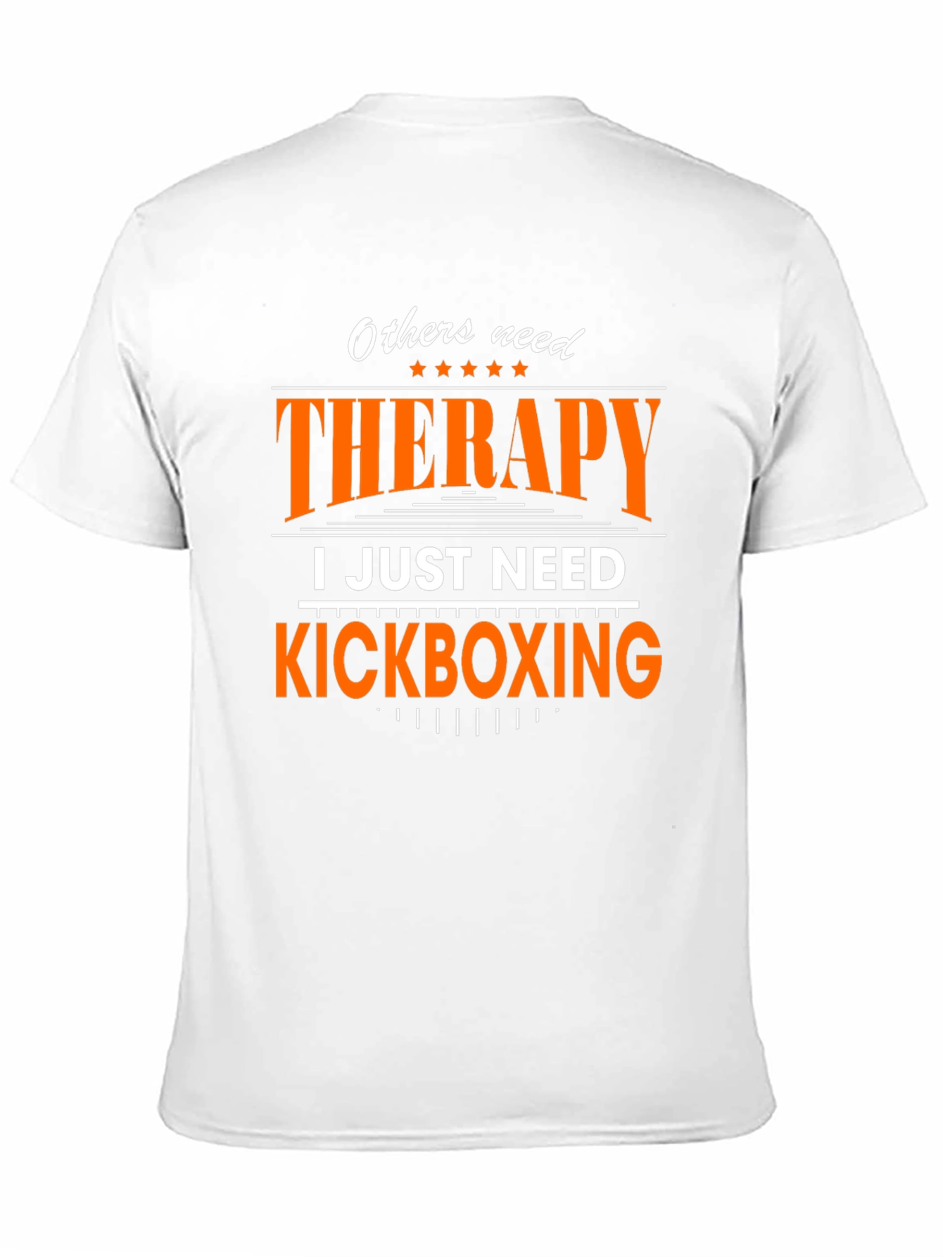 Kickboxing Therapy T-Shirt - Funny Gym Workout Tee