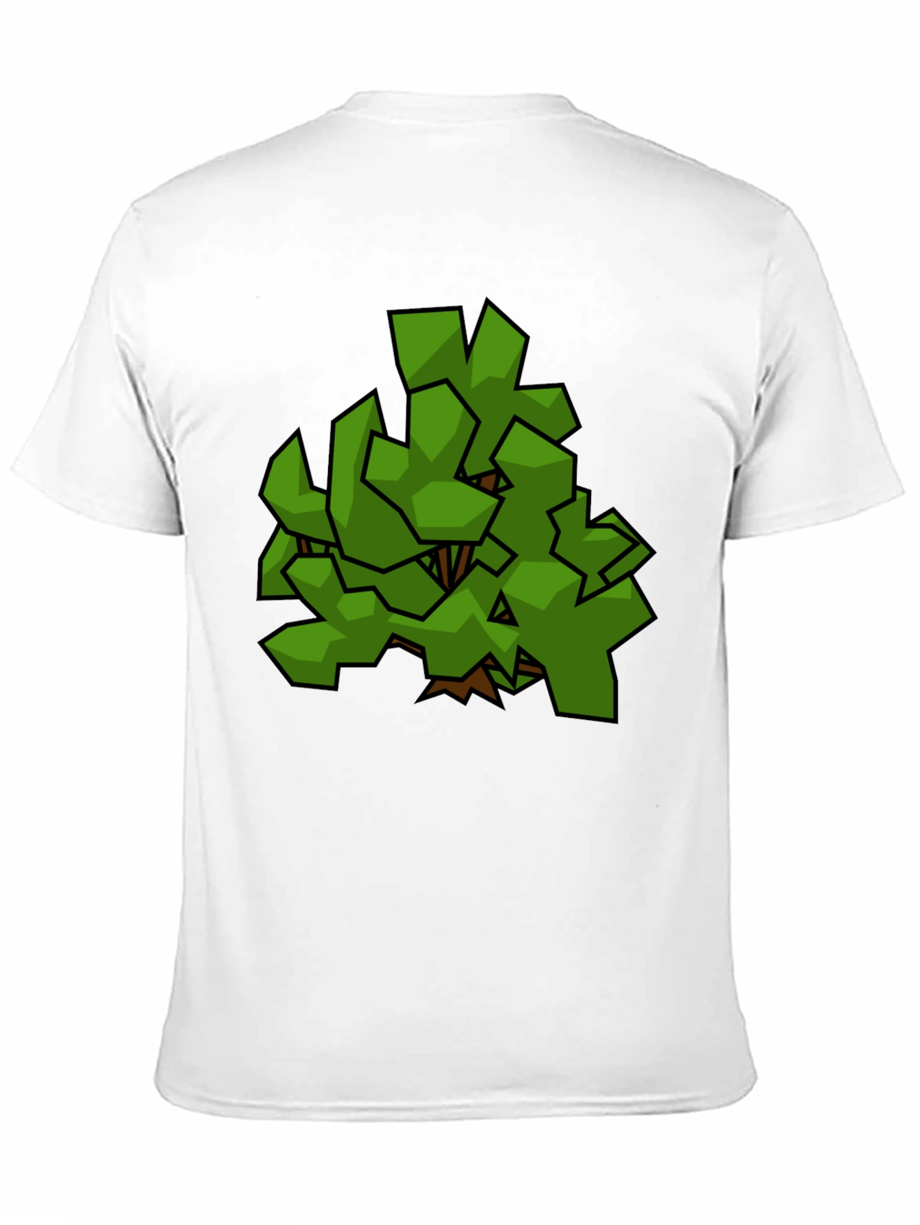 Geometric Bush Graphic T-Shirt