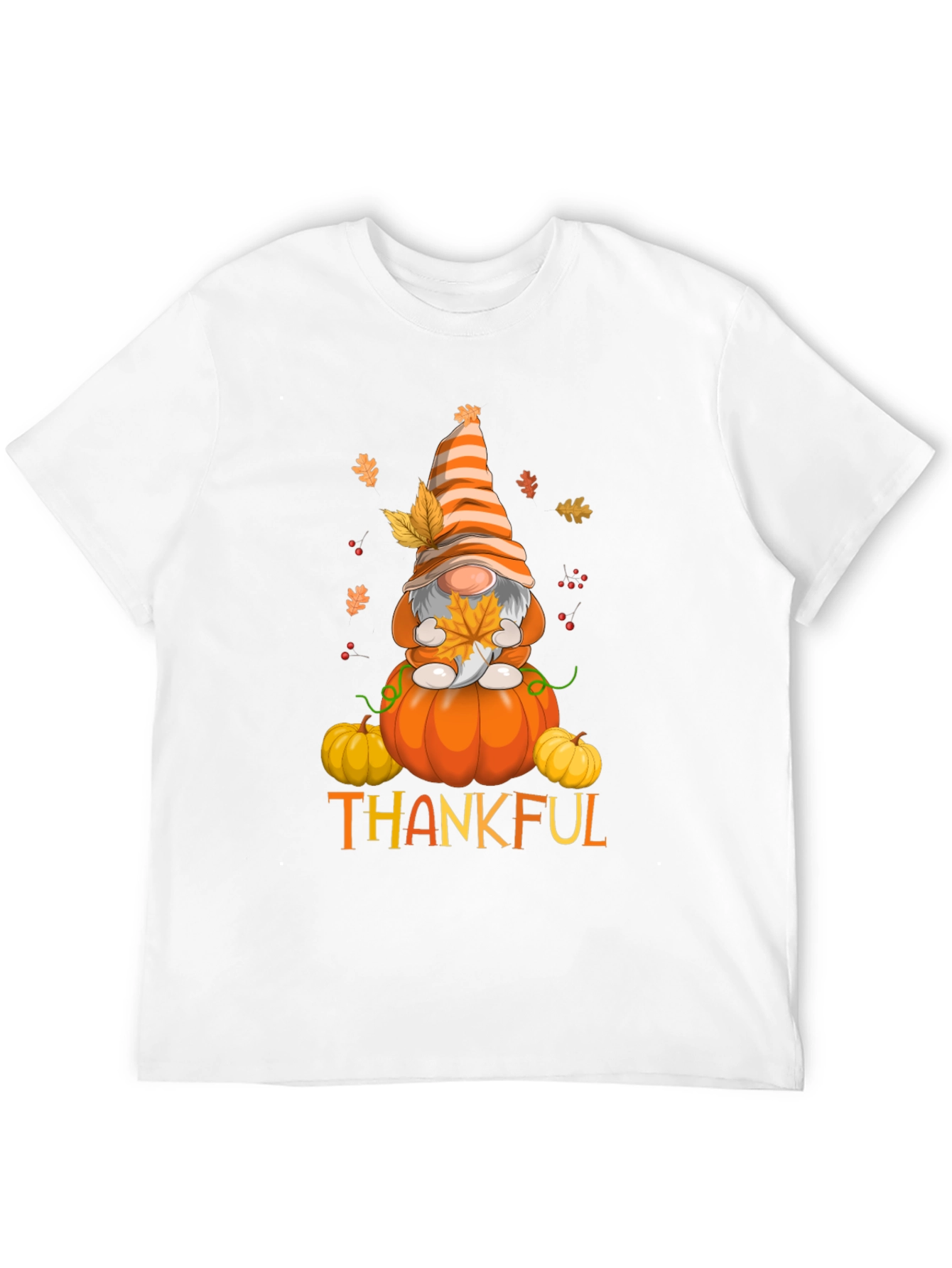 Thankful Gnome Fall T-Shirt