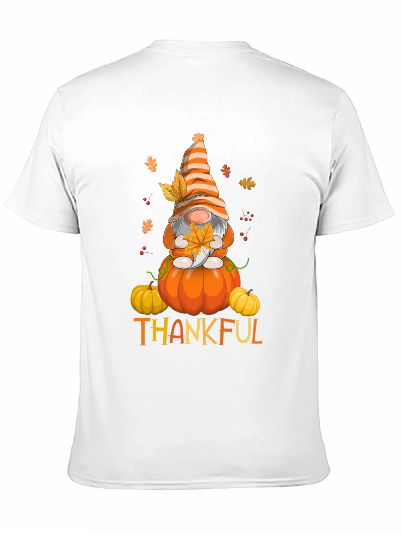 Thankful Gnome Fall T-Shirt