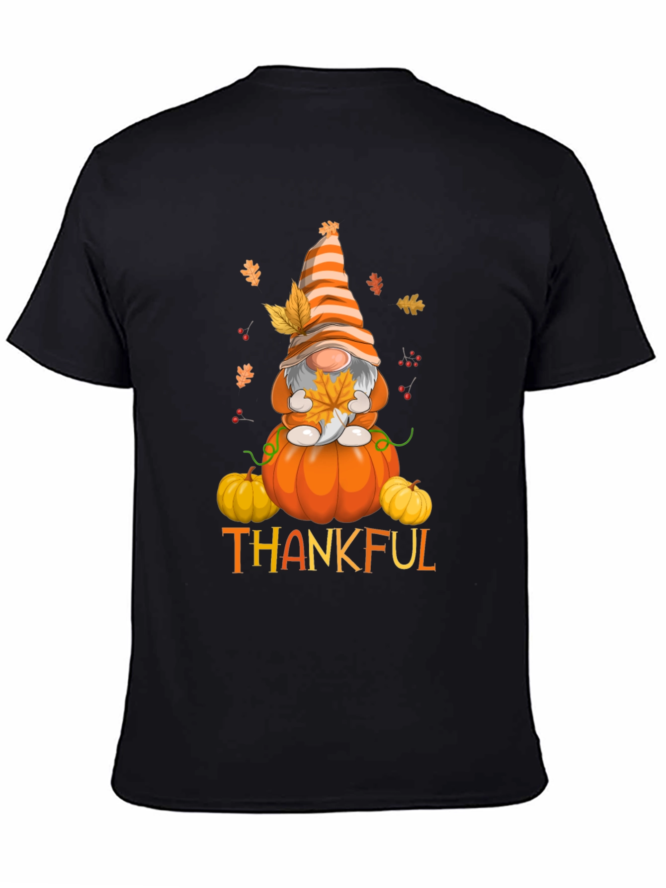 Thankful Gnome Fall T-Shirt