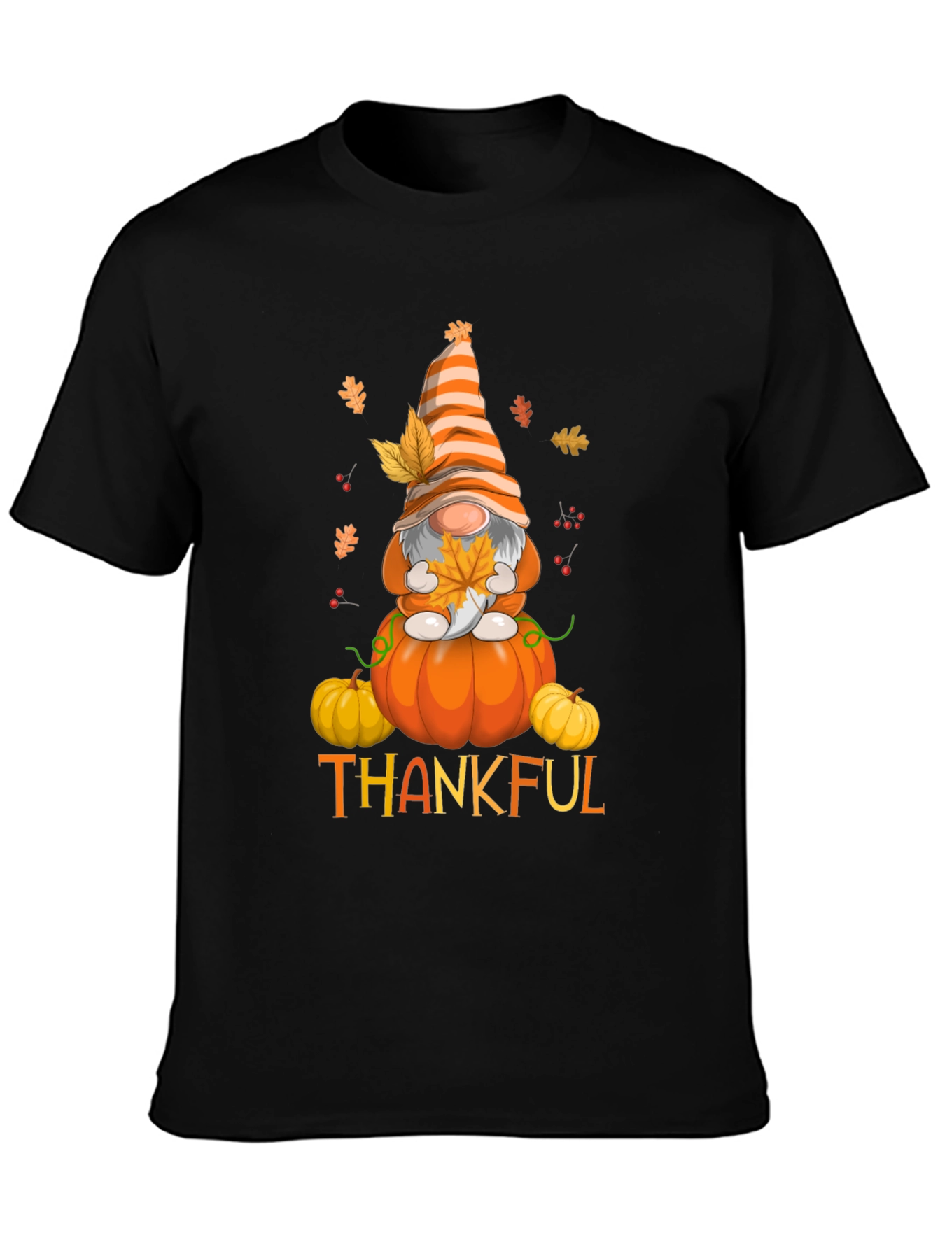 Thankful Gnome Fall T-Shirt