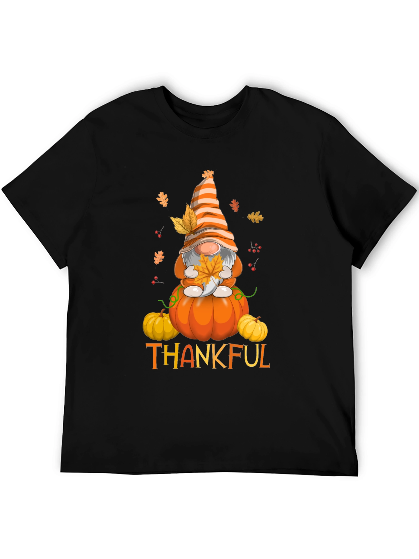 Thankful Gnome Fall T-Shirt