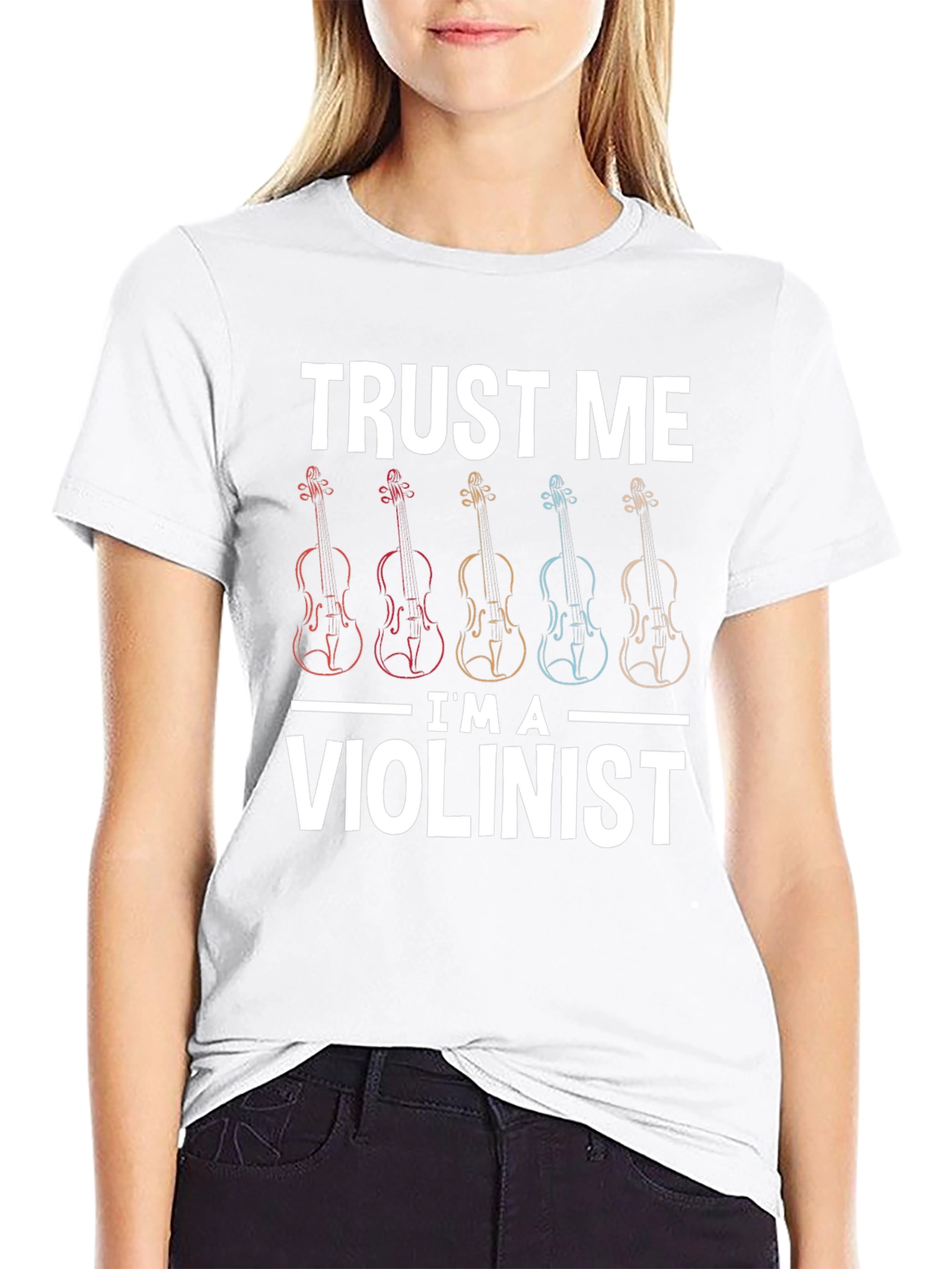 Trust Me Im A Violinist Graphic T-Shirt