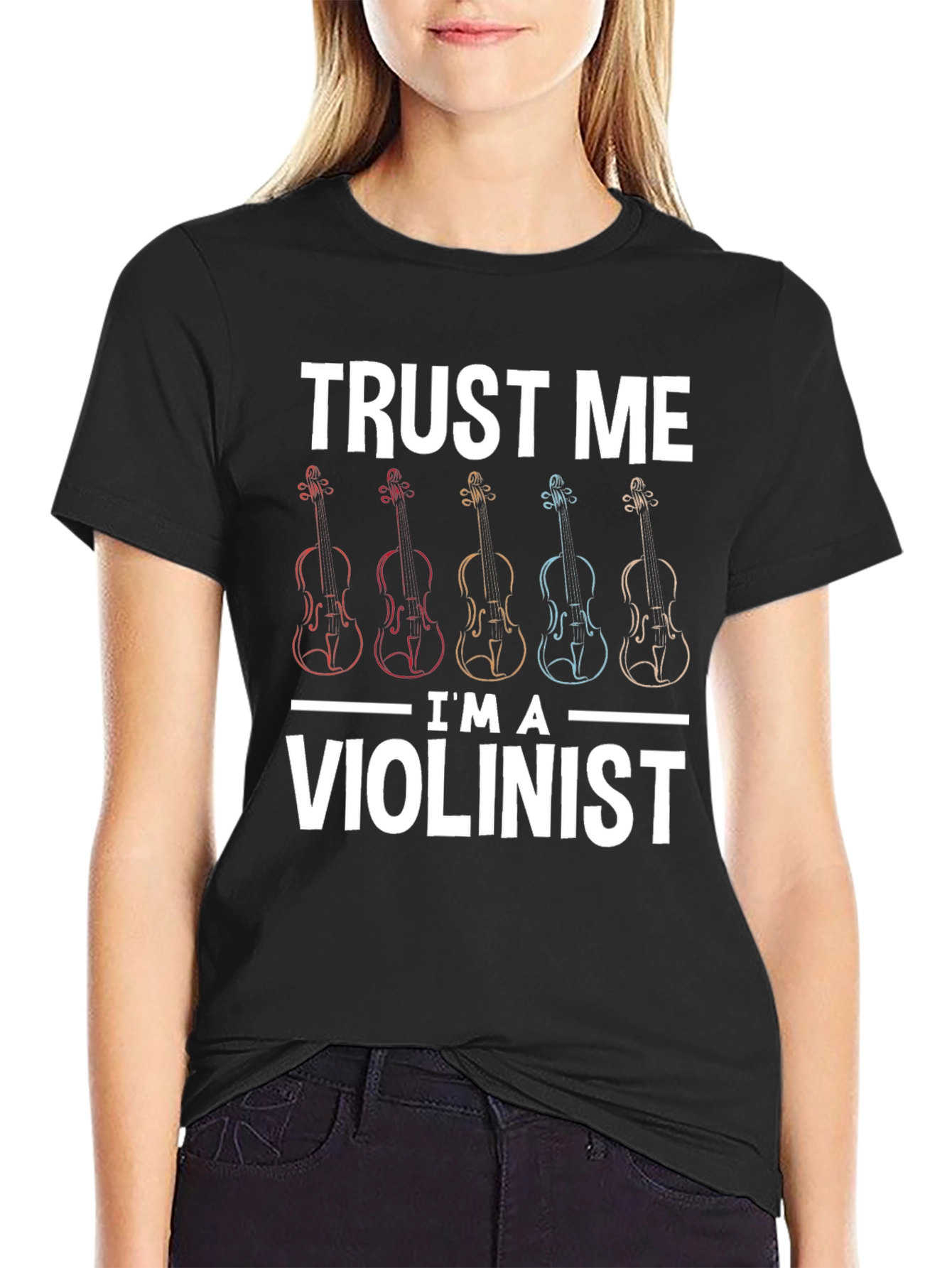 Trust Me Im A Violinist Graphic T-Shirt