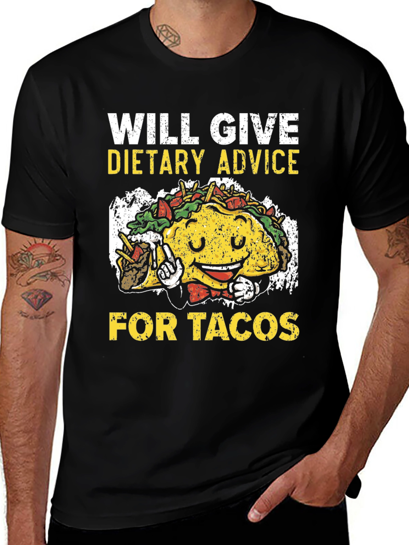 Will Give Dietary Advice for Tacos T-Shirt