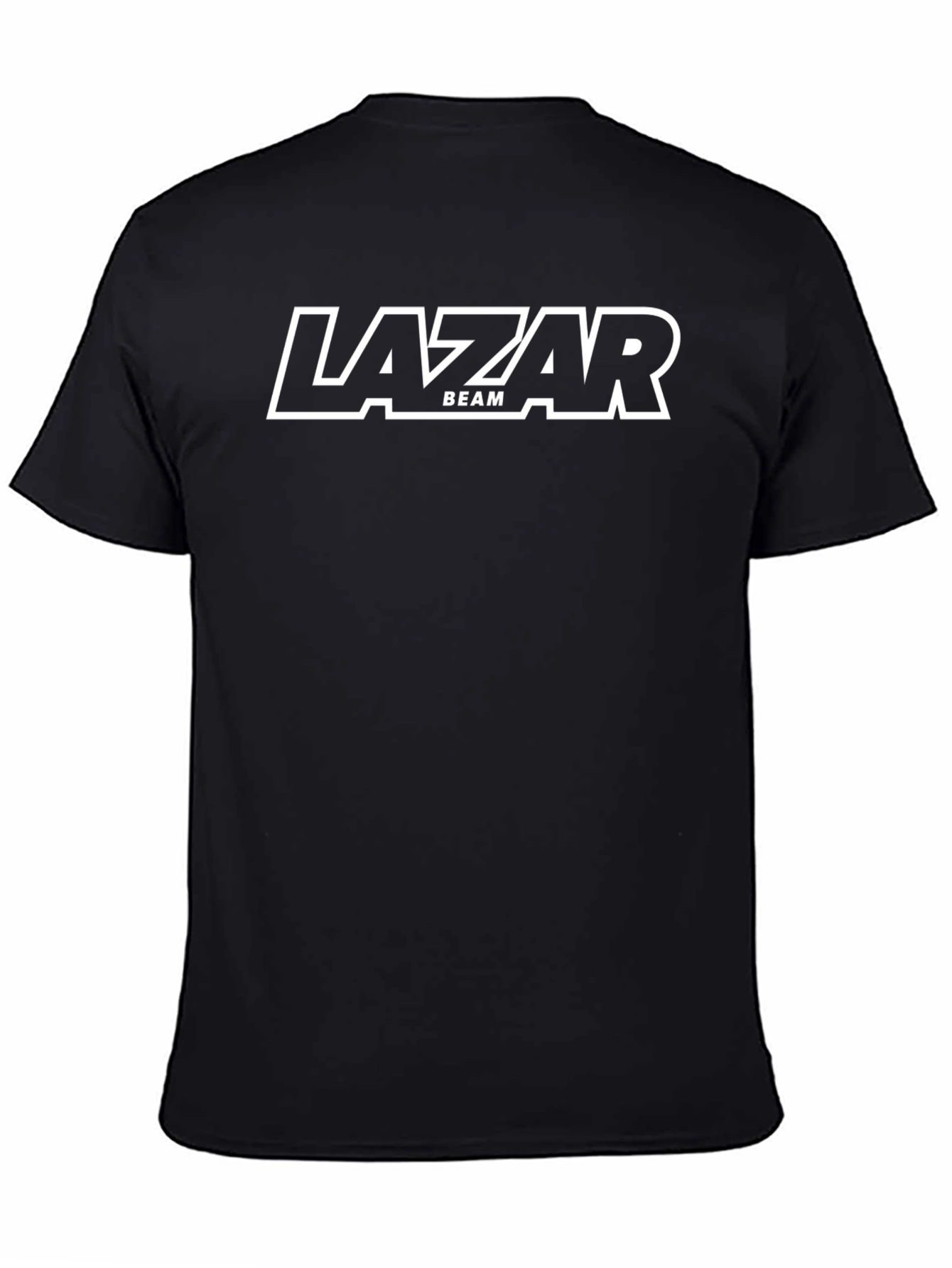 Lazarbeam Black Graphic T-Shirt - Fan Apparel