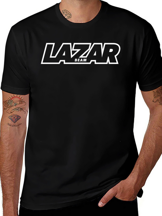 Lazarbeam Black Graphic T-Shirt - Fan Apparel