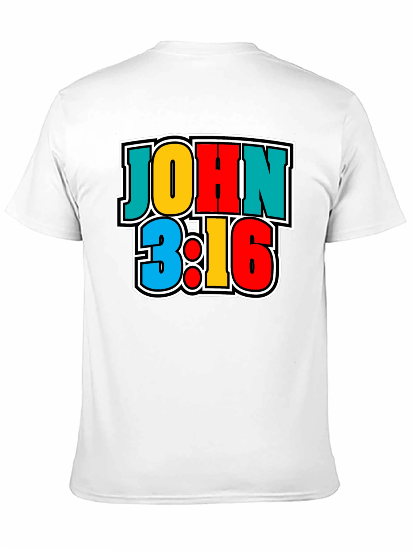 John 3:16 Graphic Print T-Shirt