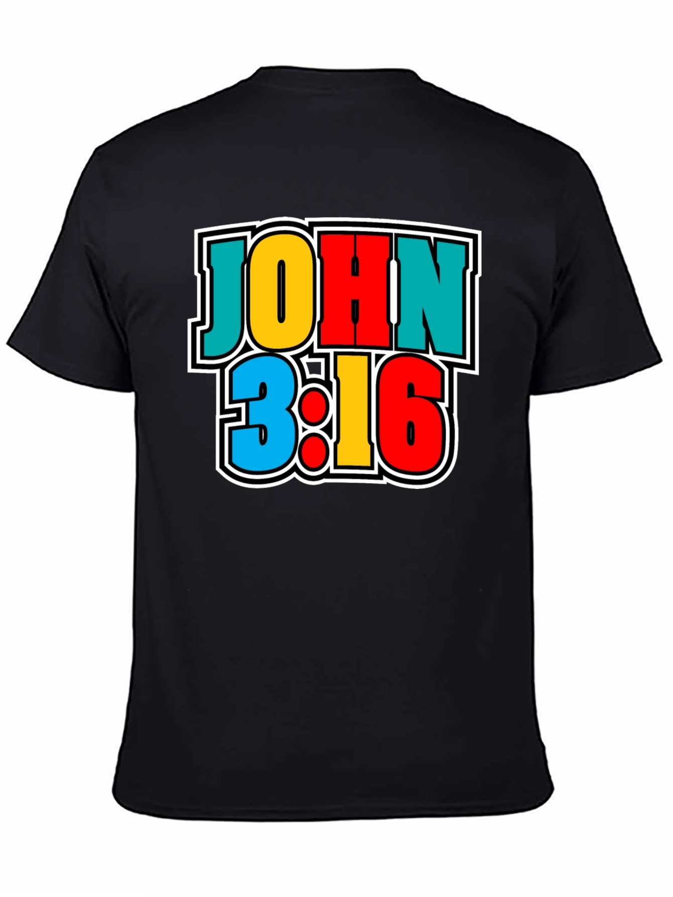 John 3:16 Graphic Print T-Shirt