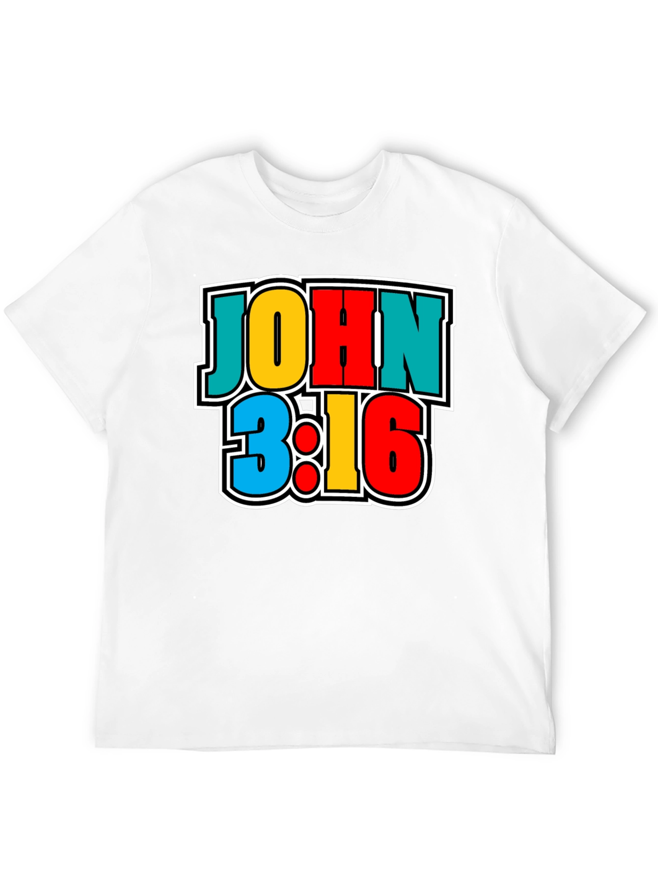 John 3:16 Graphic Print T-Shirt