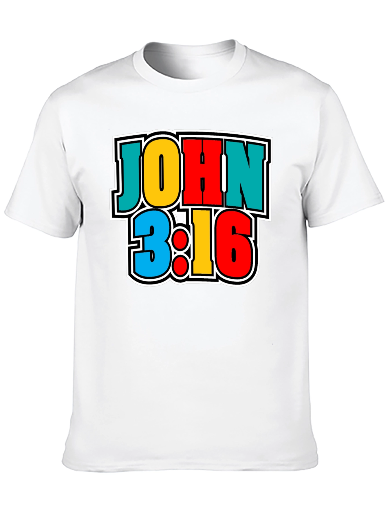 John 3:16 Graphic Print T-Shirt