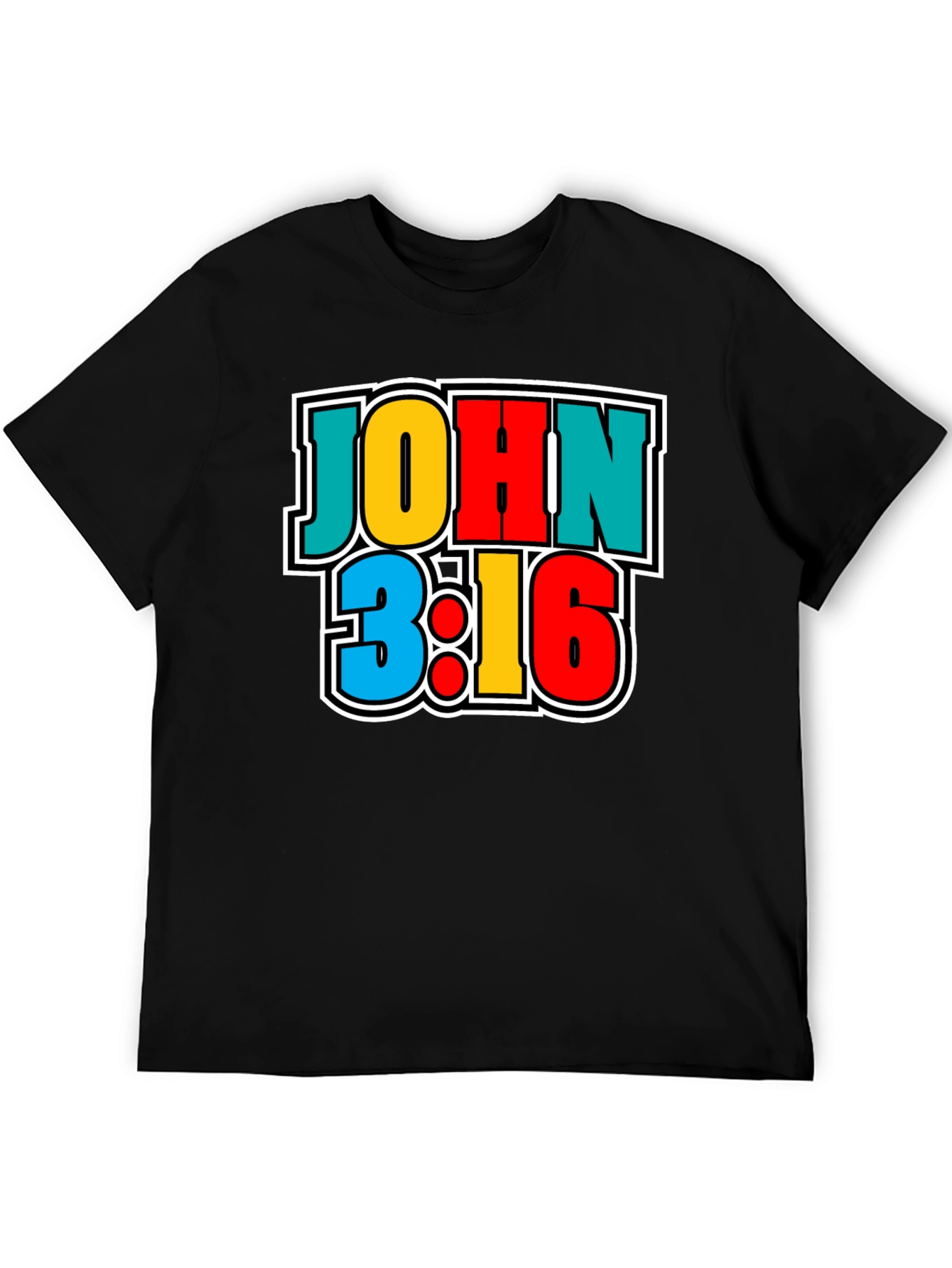 John 3:16 Graphic Print T-Shirt