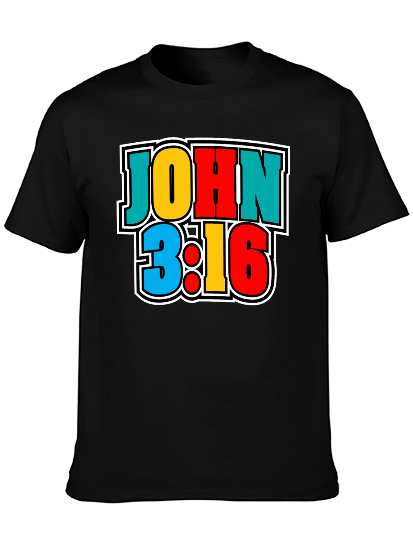John 3:16 Graphic Print T-Shirt