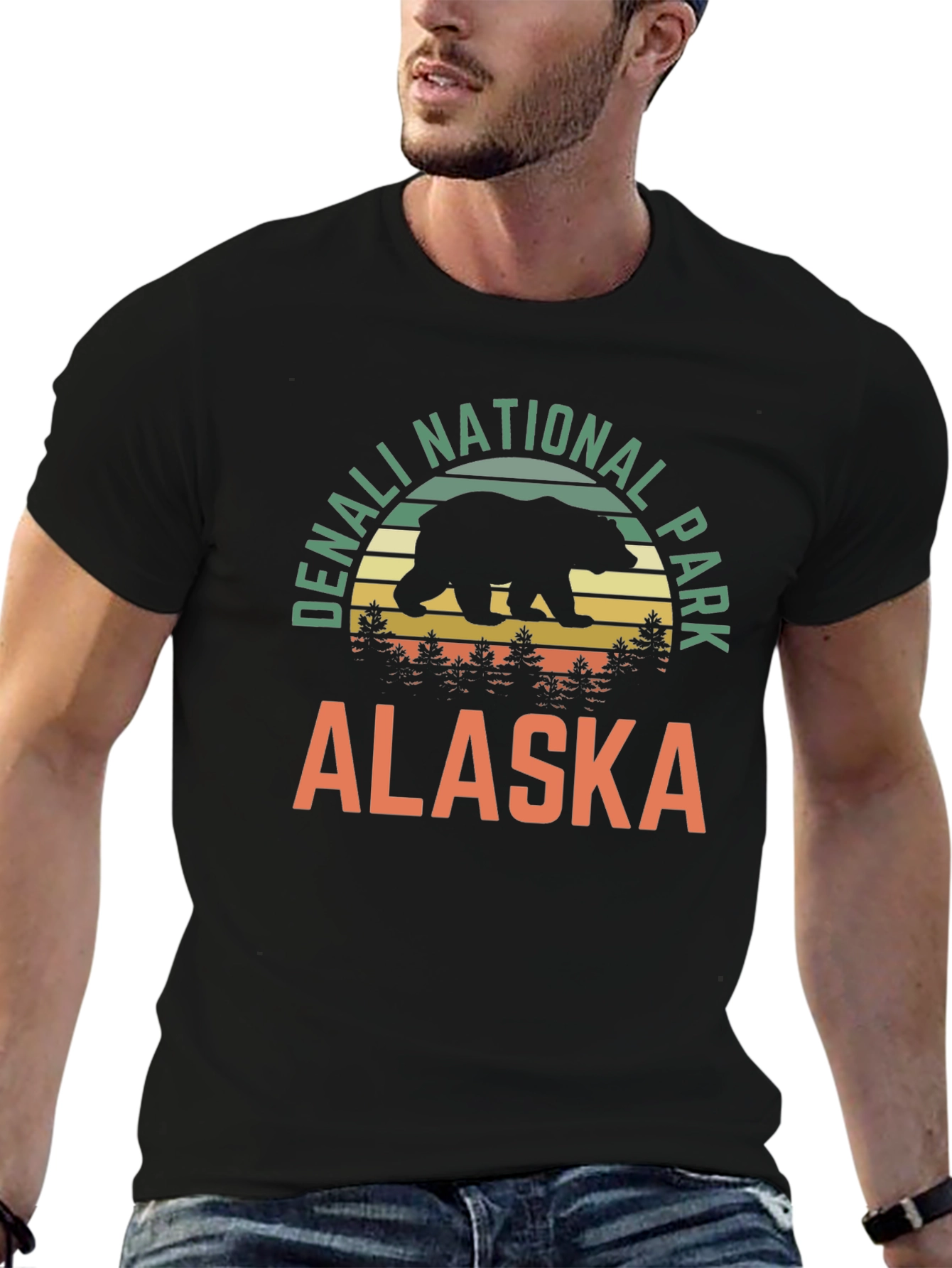 Denali National Park Alaska Bear T-Shirt