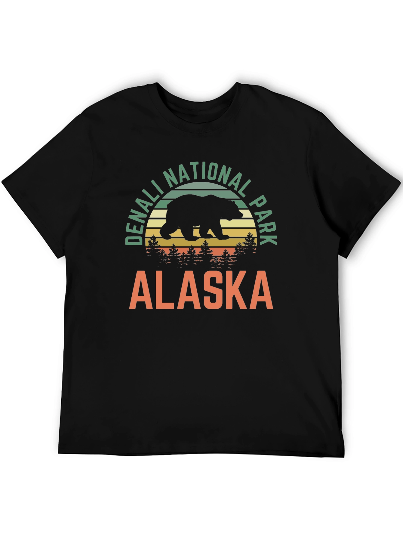 Denali National Park Alaska Bear T-Shirt