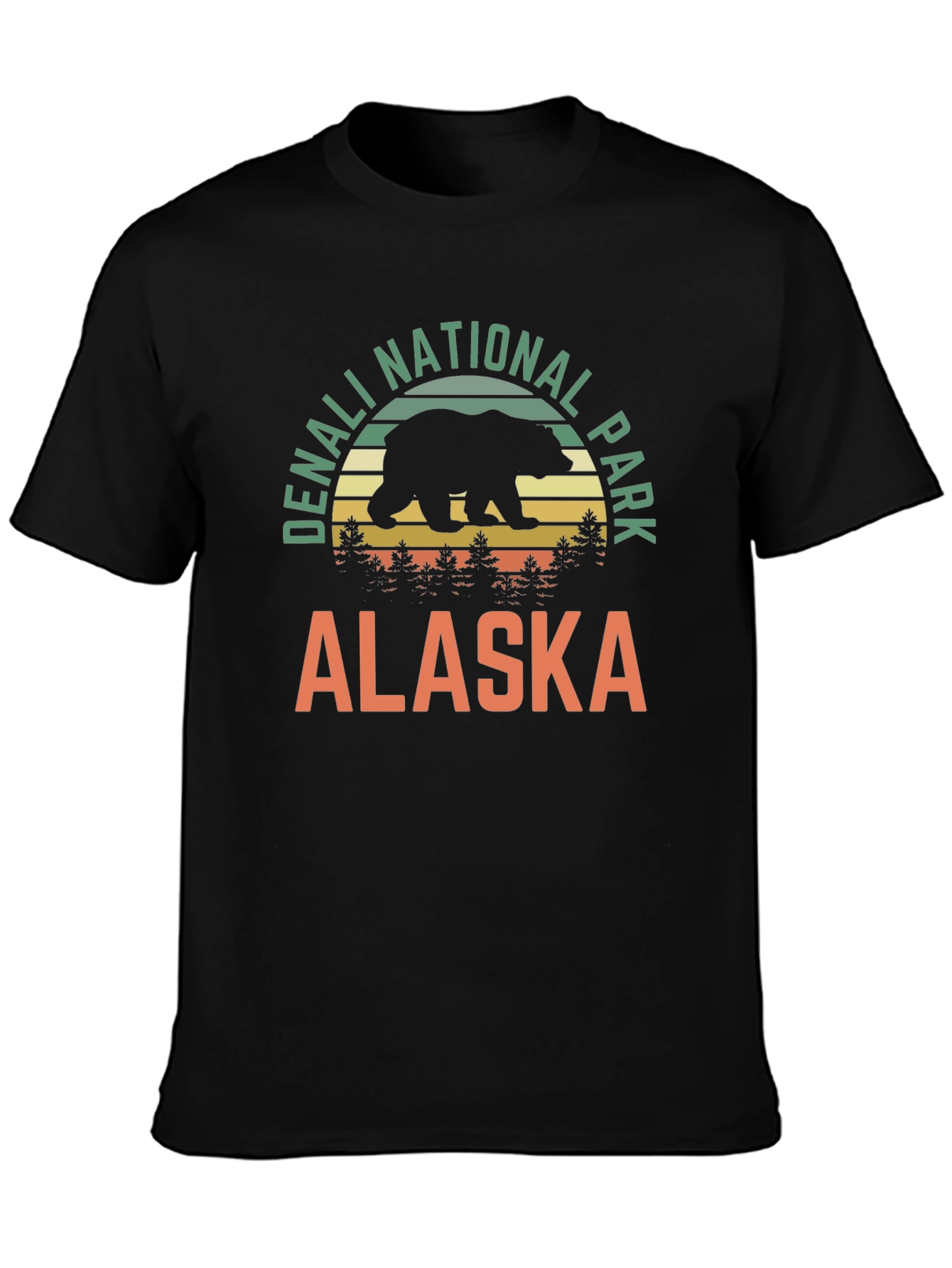 Denali National Park Alaska Bear T-Shirt