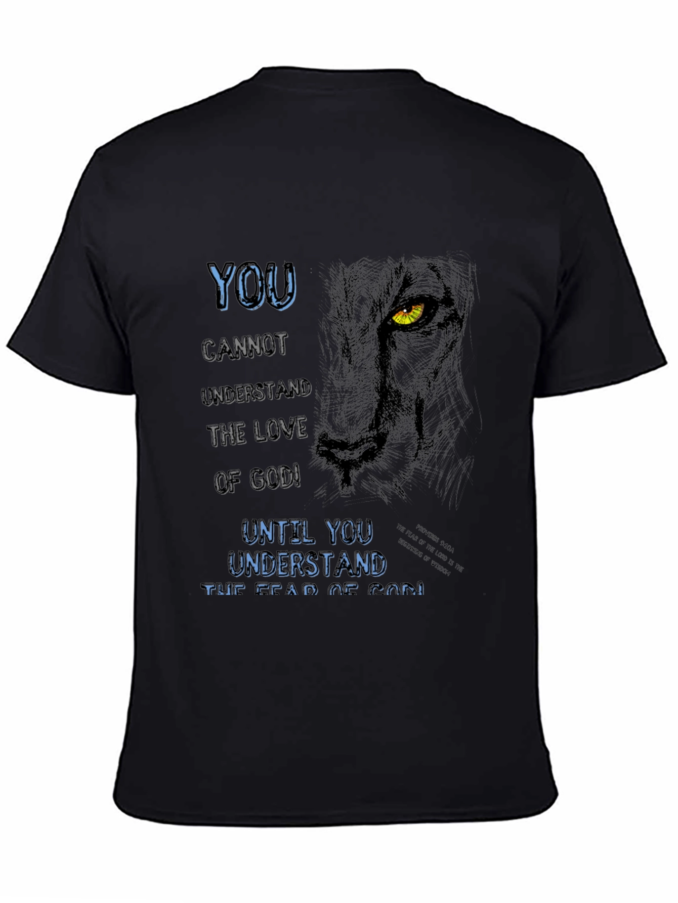 Lion & Faith Graphic Tee - Gods Love