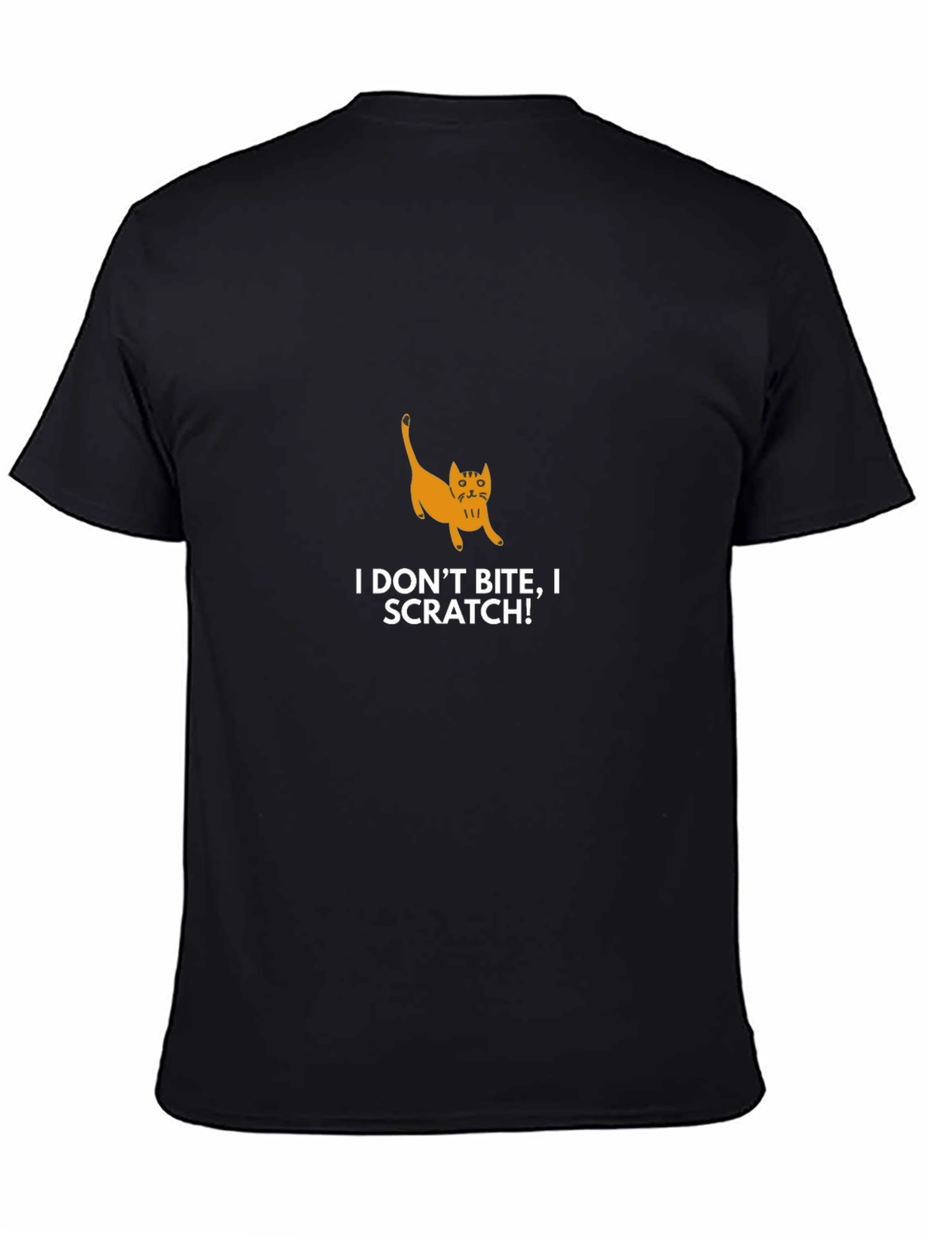 I Dont Bite I Scratch! Cat T-Shirt