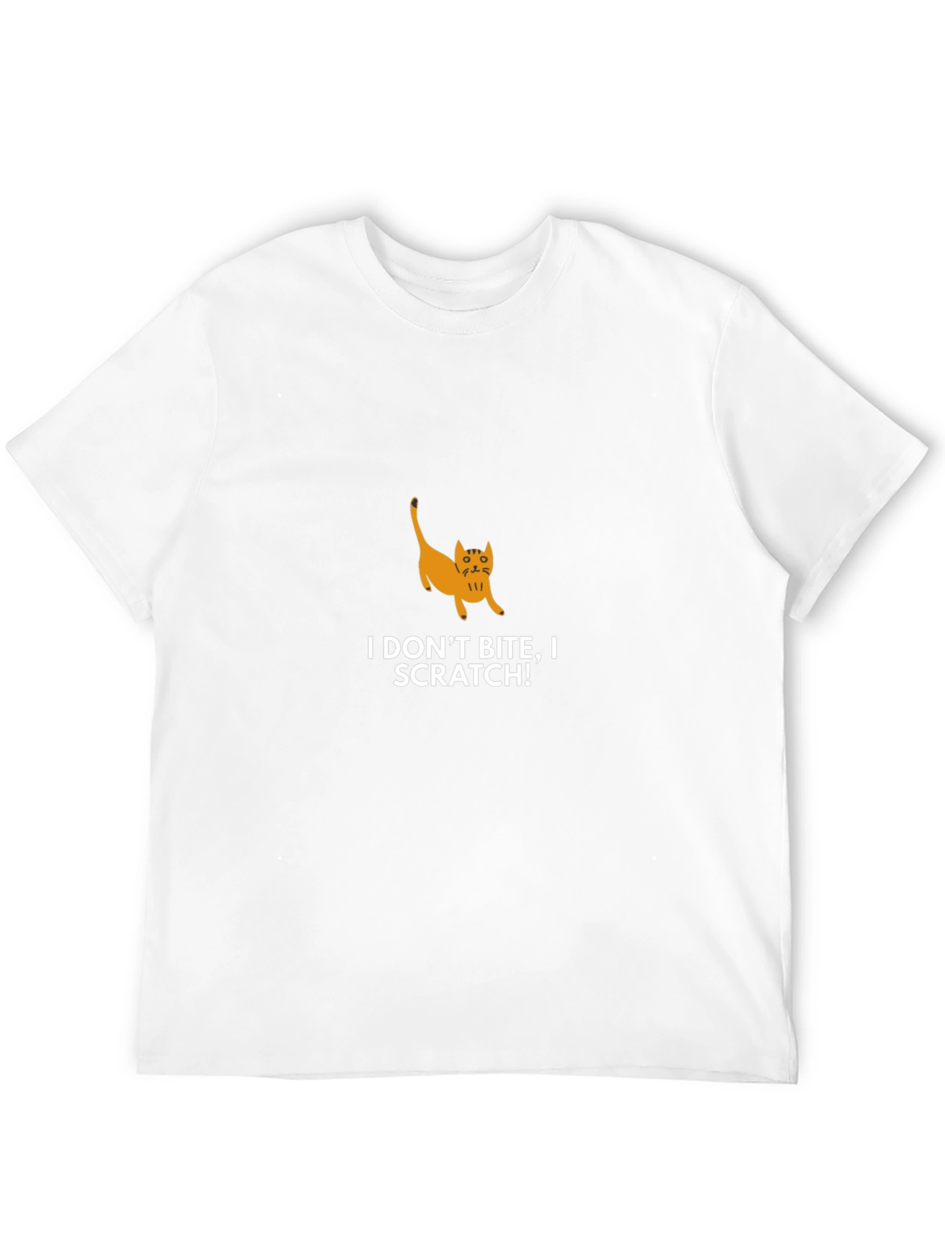 I Dont Bite I Scratch! Cat T-Shirt