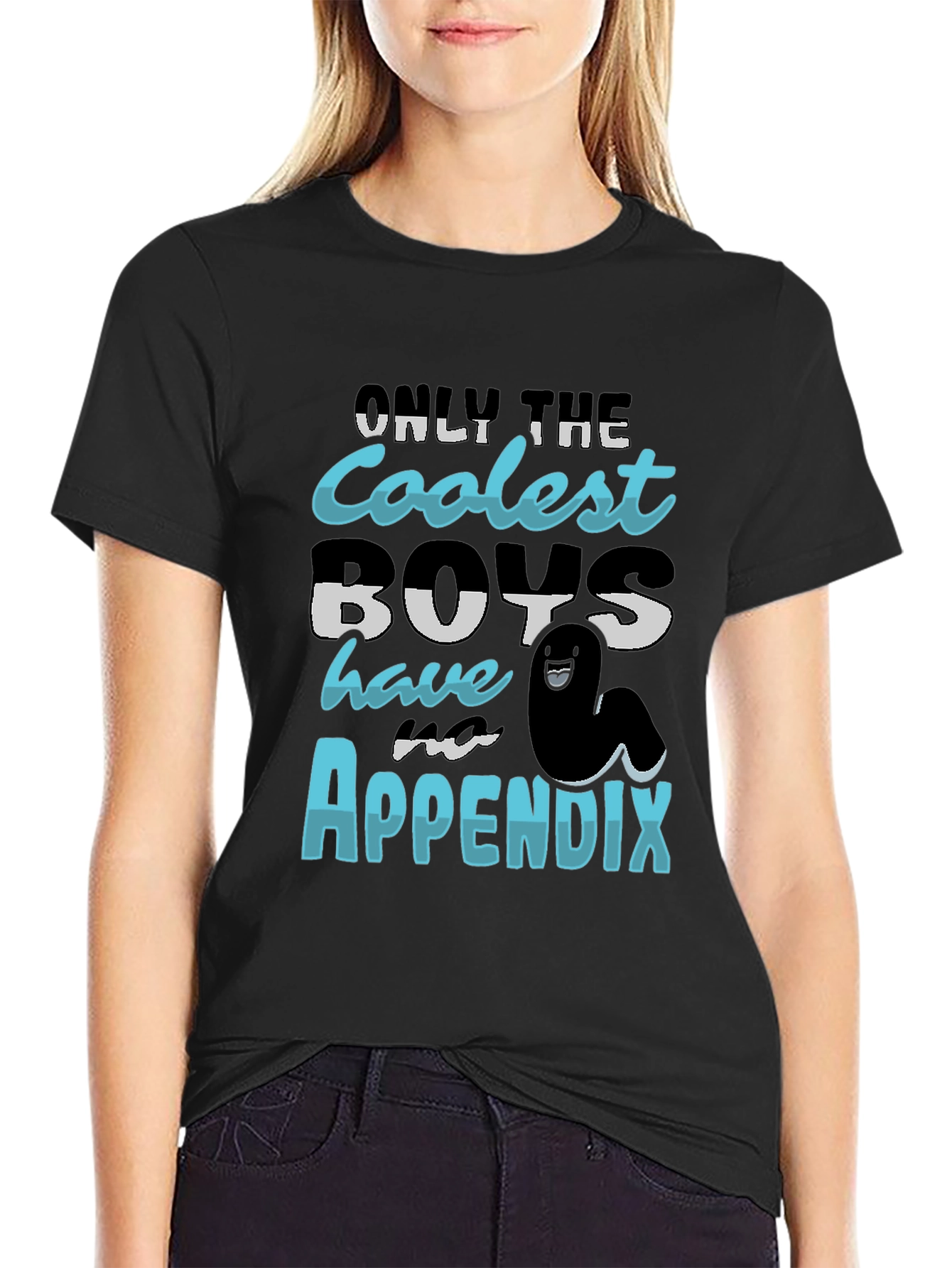 Coolest Boys Have an Appendix Funny T-Shirt
