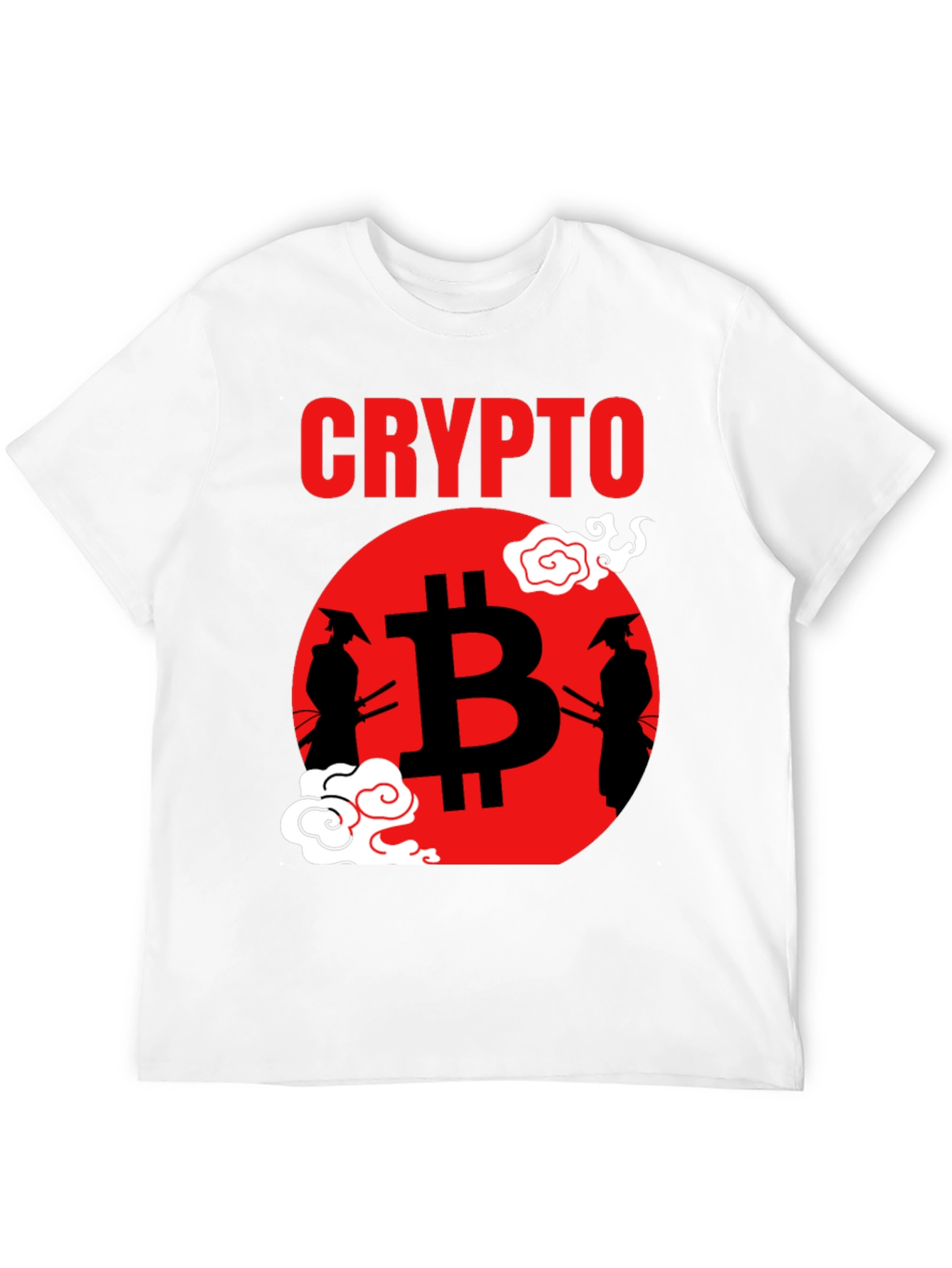 Crypto Samurai T-Shirt - Bitcoin Design