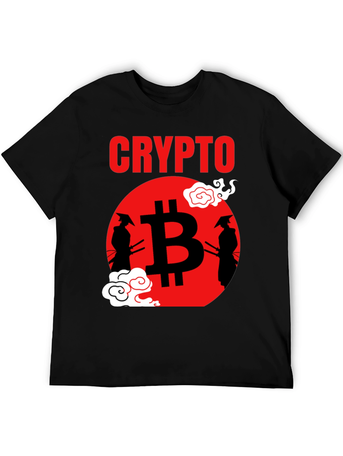Crypto Samurai T-Shirt - Bitcoin Design