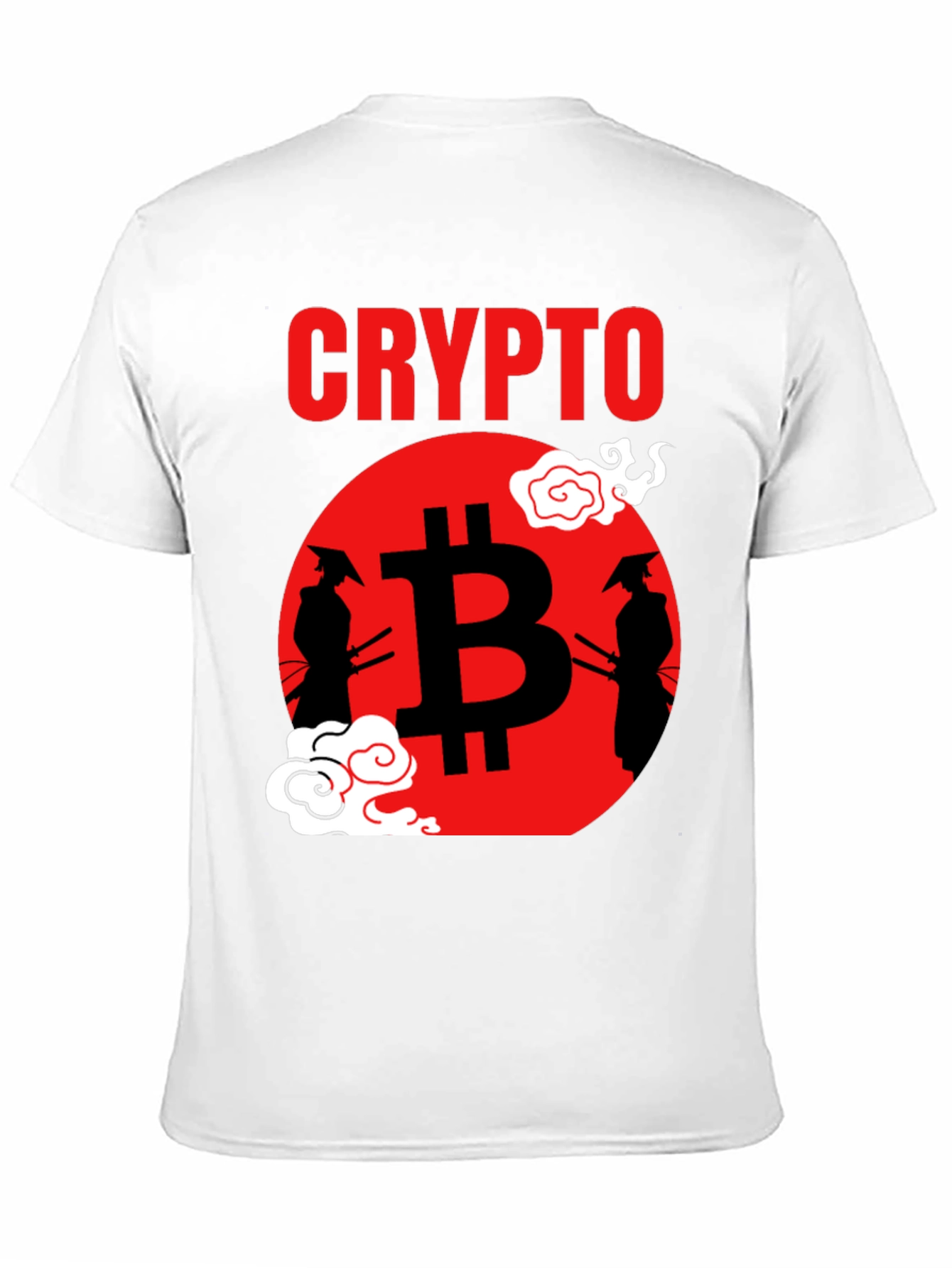 Crypto Samurai T-Shirt - Bitcoin Design