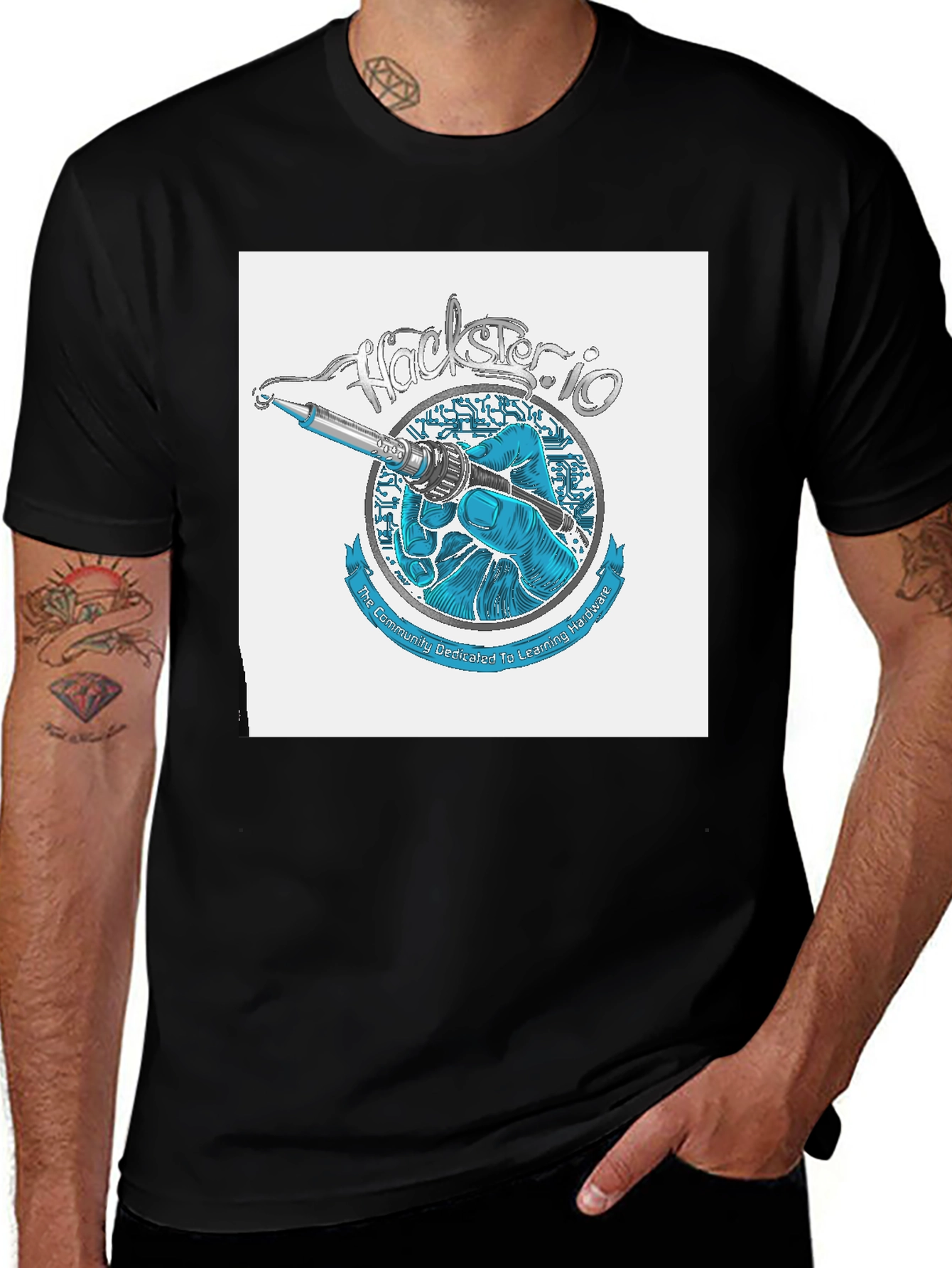 Hackster.io Soldering T-Shirt - Hardware Community