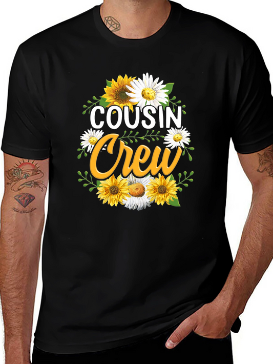 Cousin Crew Sunflower Graphic Tee